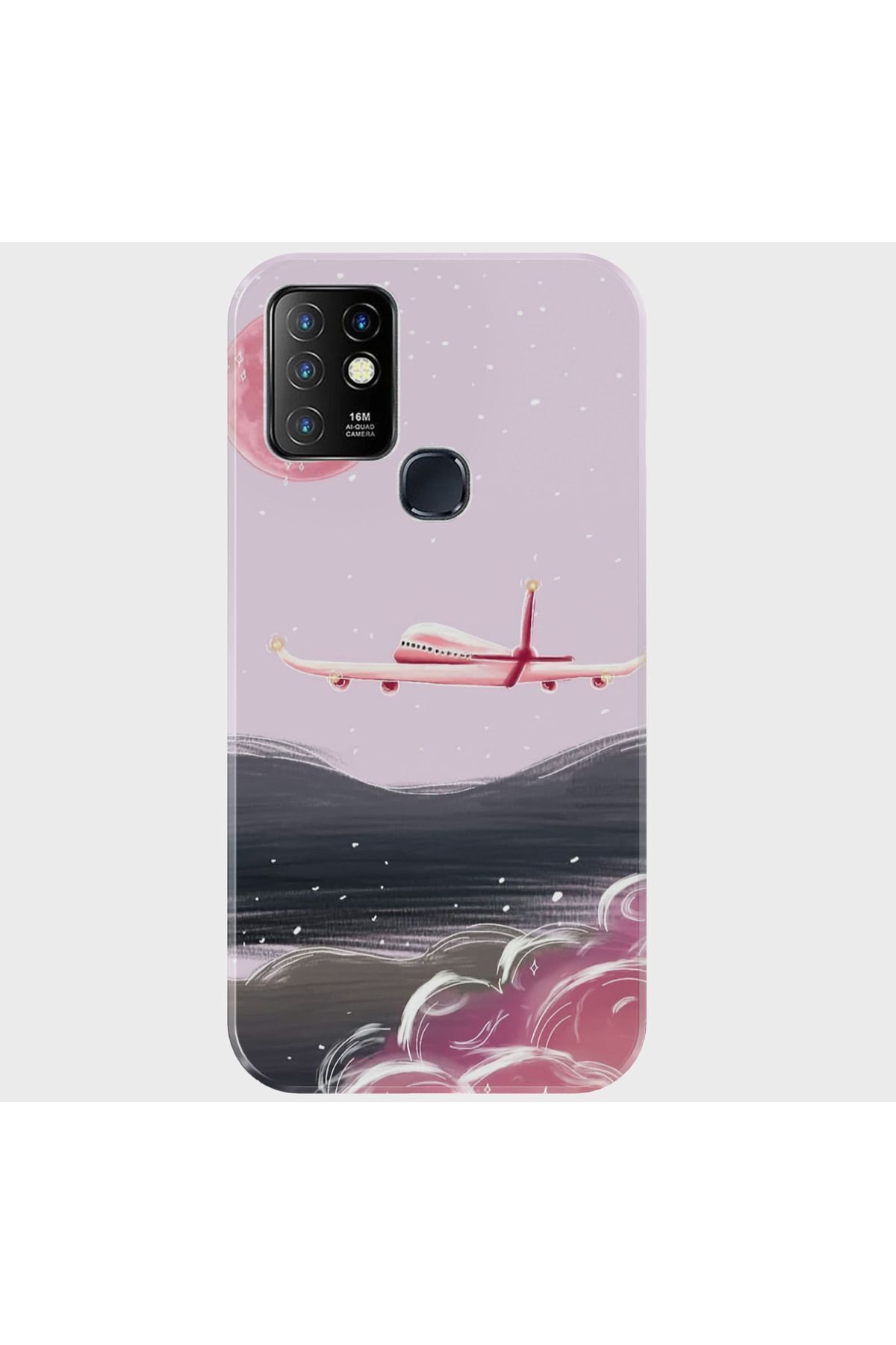 Activist INFINIX Hot 10 Kılıf Desenli Baskılı Kamera Korumalı Silikon - tatlıuçak