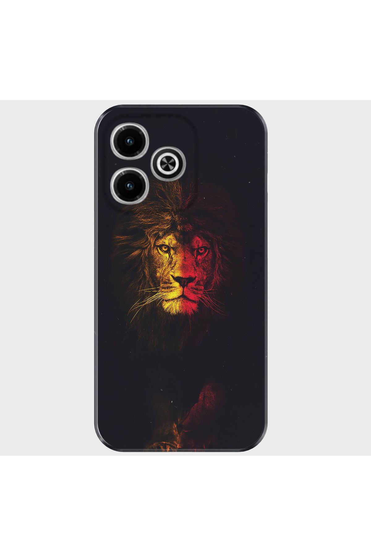 Activist INFINIX Hot 40i Kılıf Desenli Baskılı Kamera Korumalı Silikon - aslan