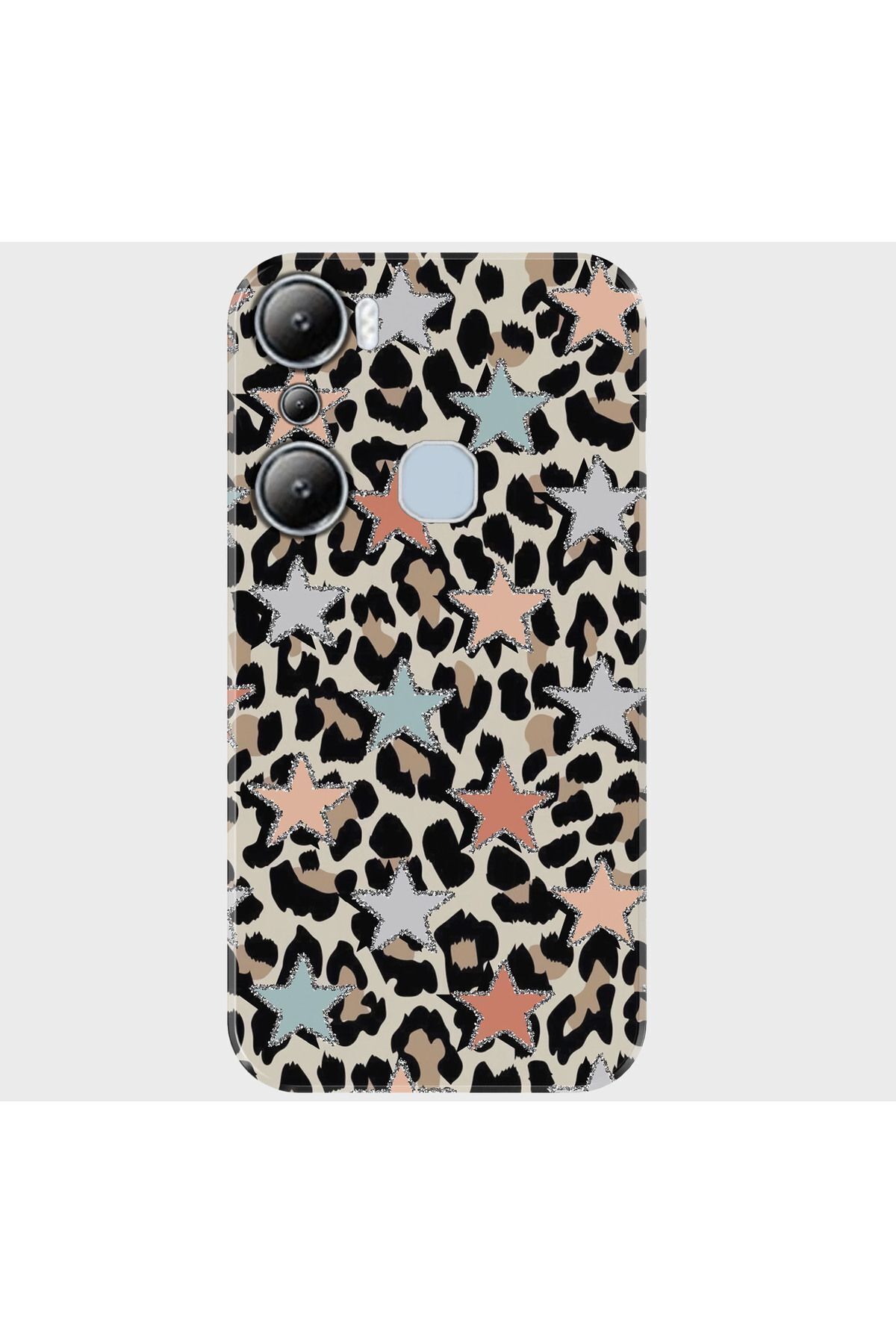 Activist INFINIX Hot 20 Play Kılıf Desenli Baskılı Kamera Korumalı Silikon - leoparyıldızlar