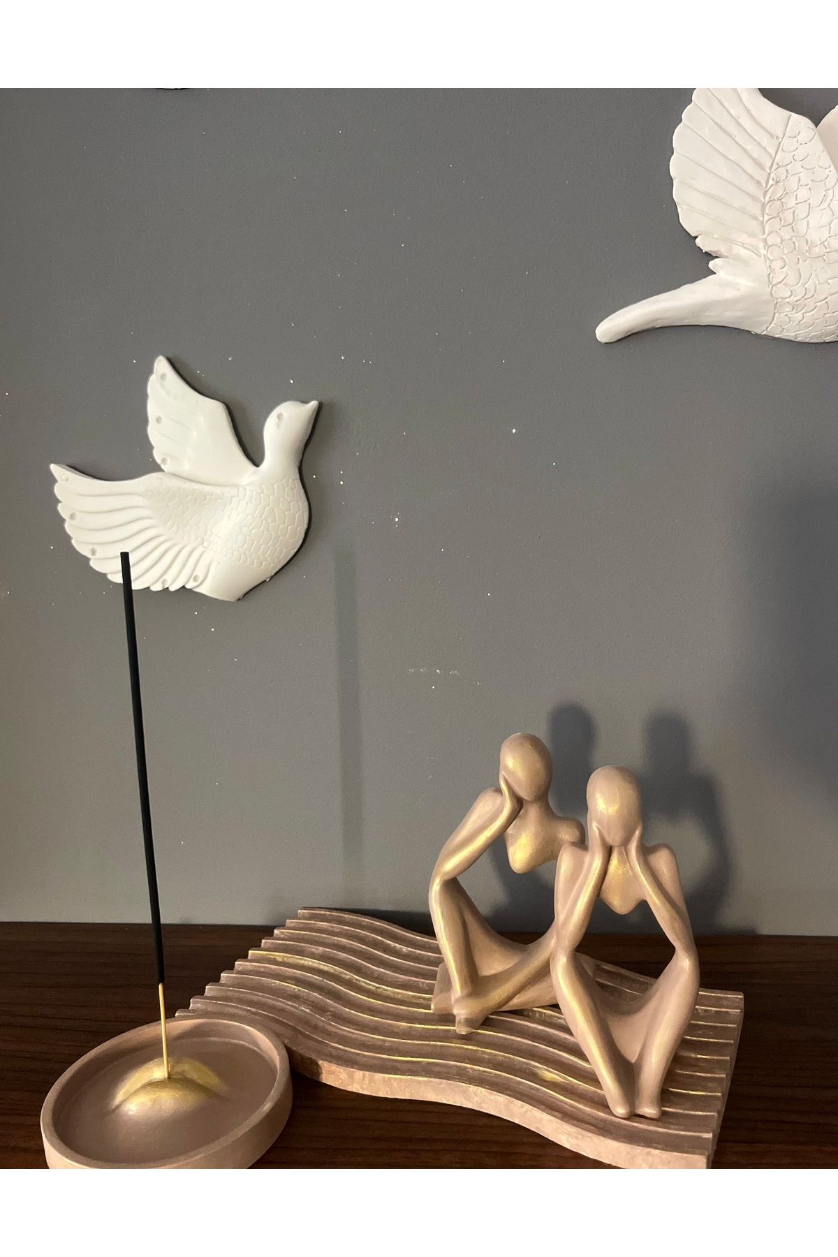 Evosia Design Altın Varaklı Dekoratif Hediyelik