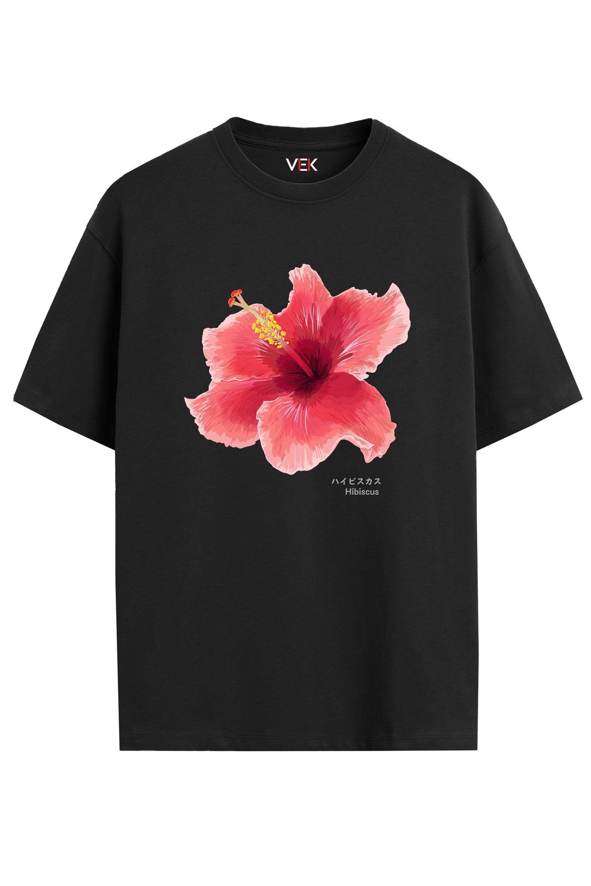 VEK Oversize T-Shirt Hibuscus
