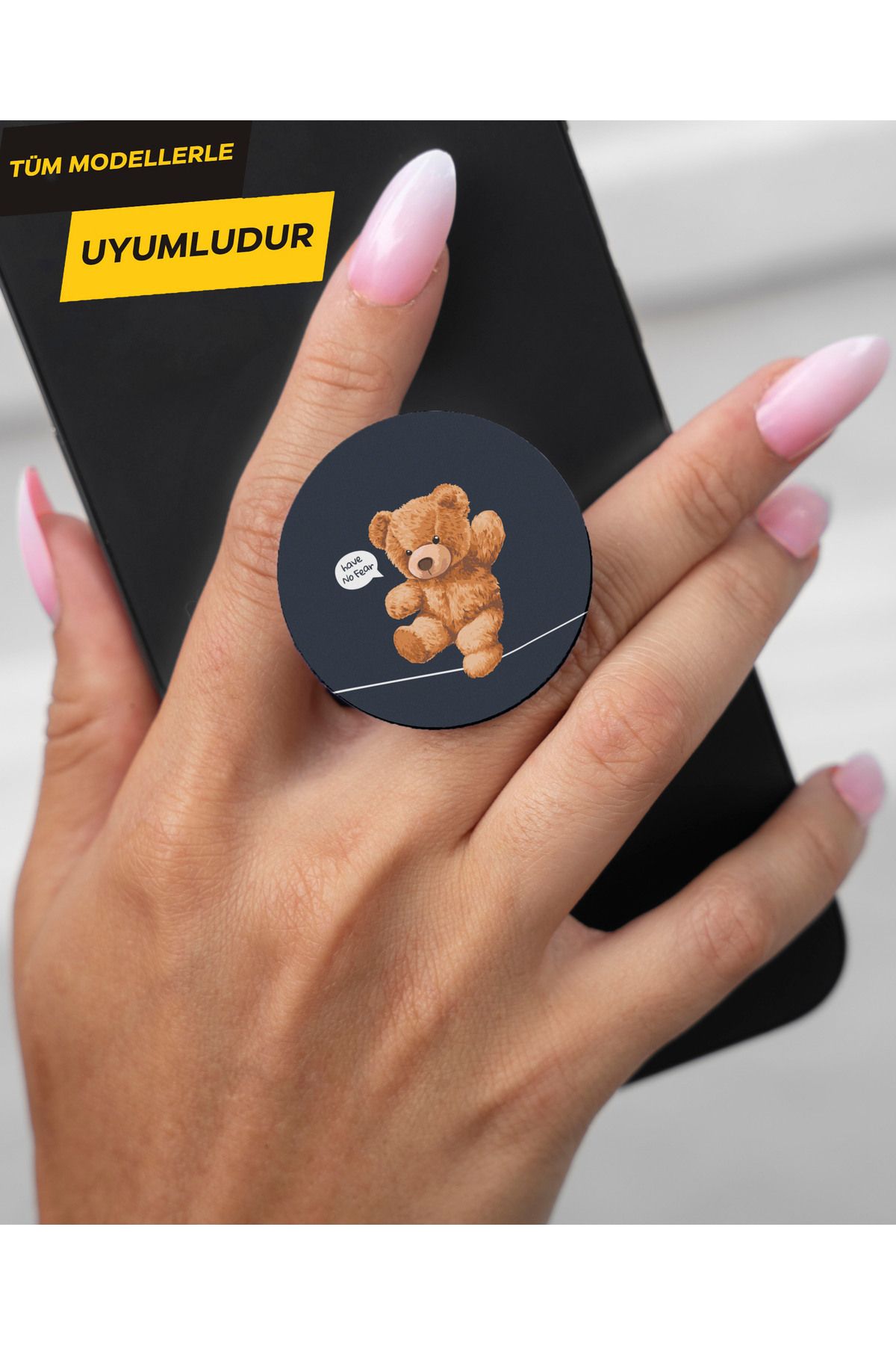 Activist INFINIX Smart 8 Kılıf tutucu baskılı telefon kılıfı tutucu - havenofearbear