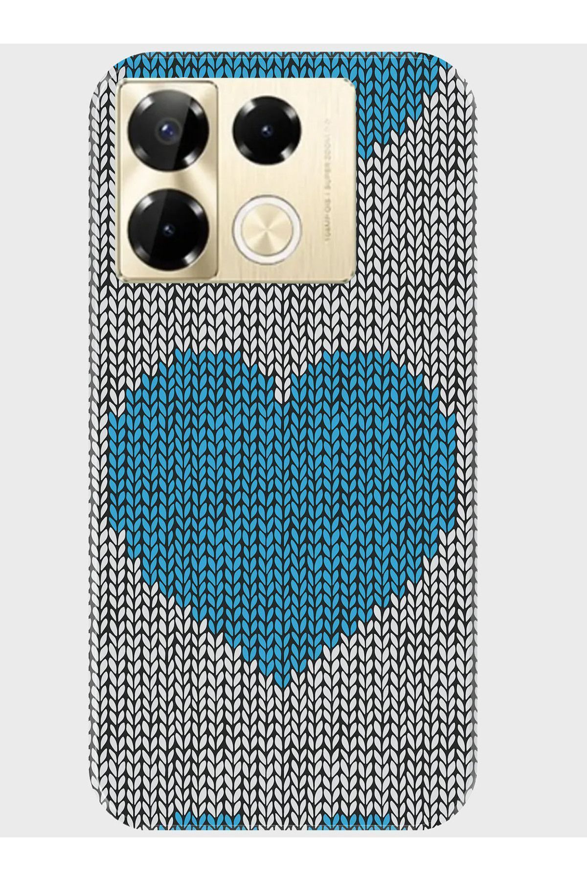 Activist INFINIX Note 40 4G Kılıf Kamera Korumalı Baskılı Silikon Kapak - bluekalp