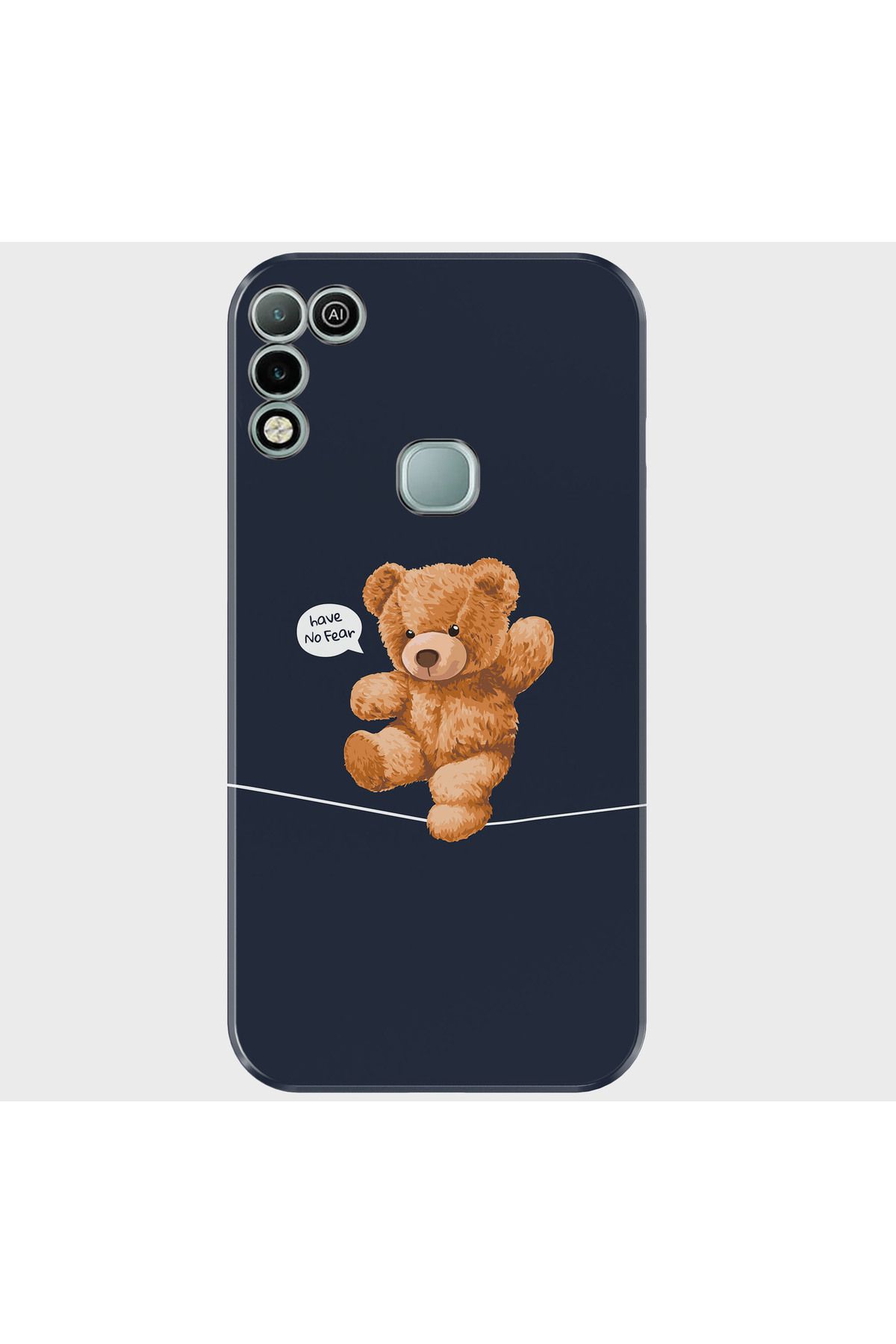 Activist INFINIX Hot 11 play Kılıf Desenli Baskılı Kamera Korumalı Silikon - havenofearbear