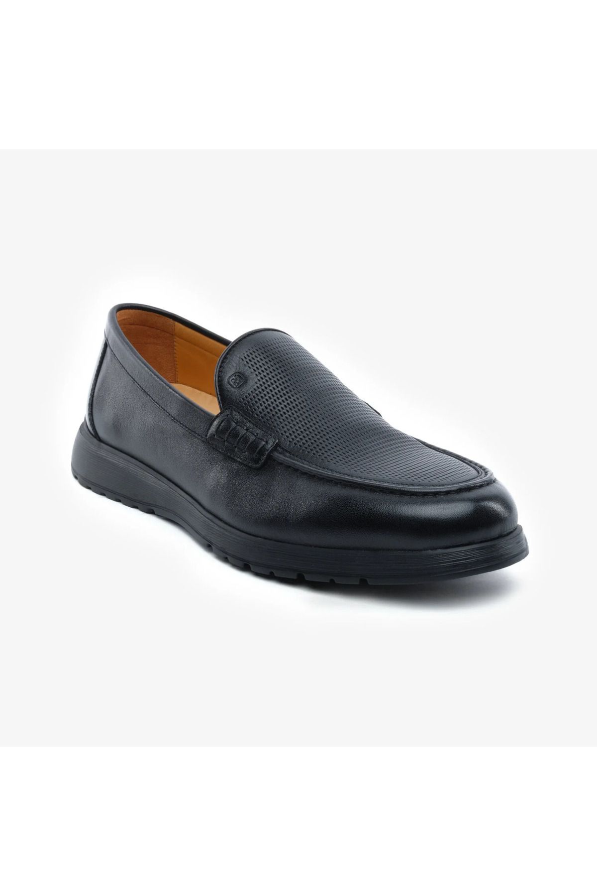 Greyder 64671 Siyah Hakiki Deri Erkek Comfort Ayakkabı
