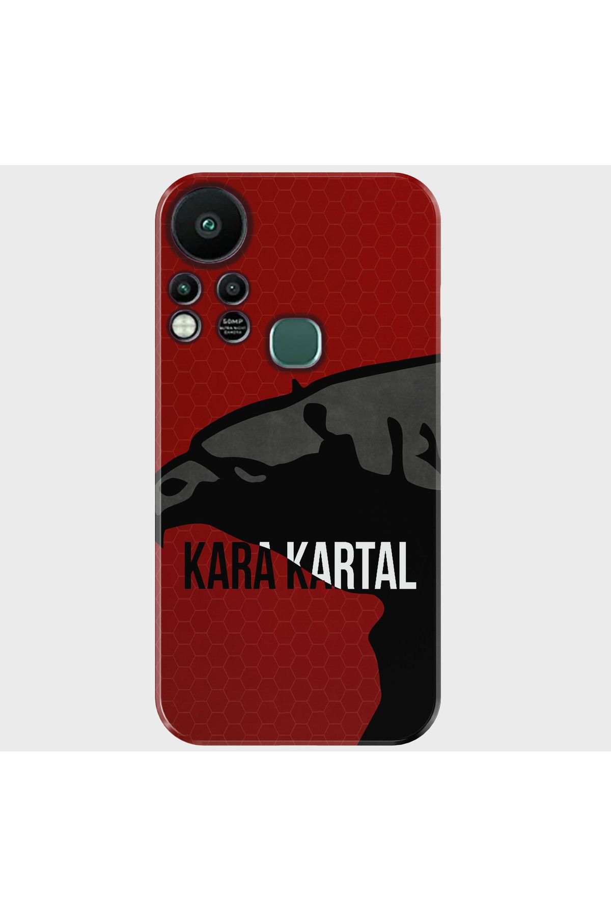 Activist INFINIX Hot 11s Kılıf Desenli Baskılı Kamera Korumalı Silikon - kartal