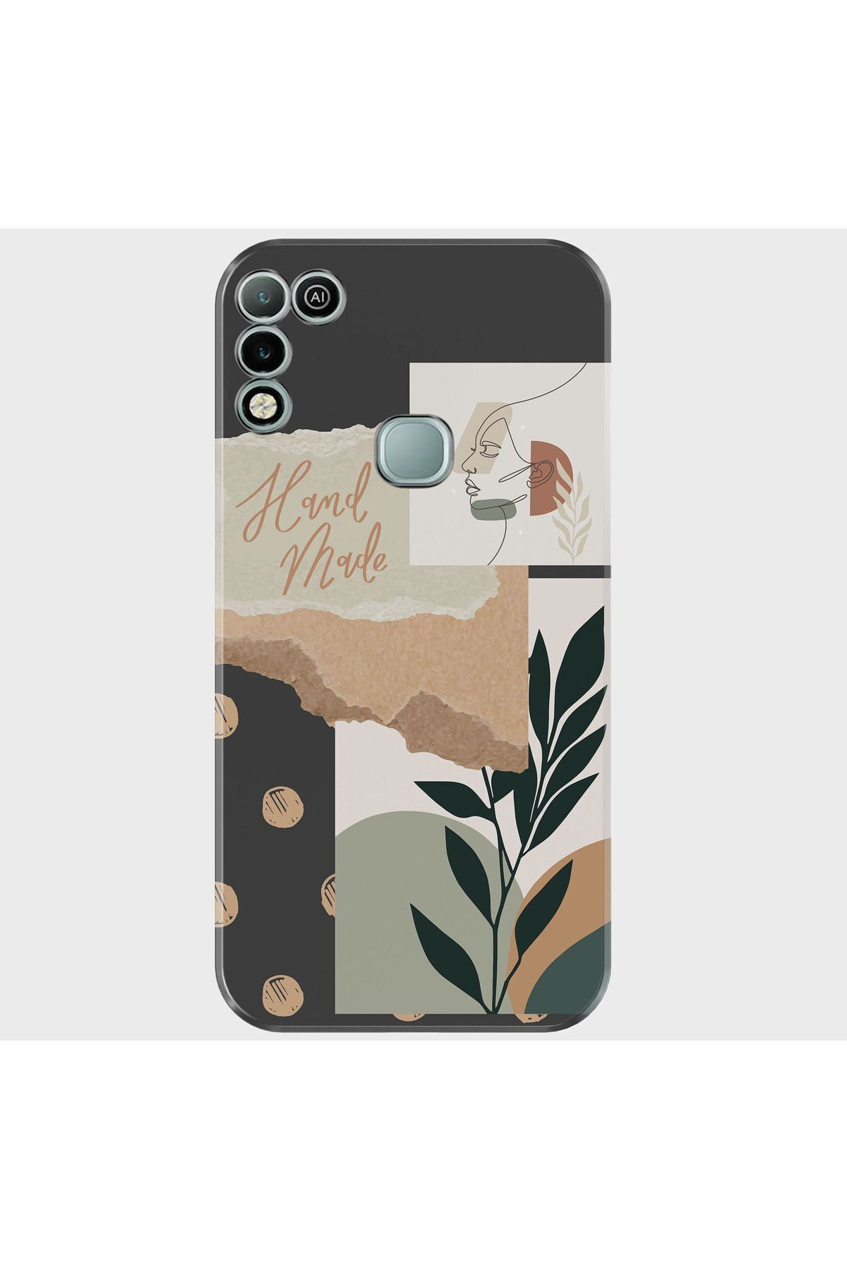 Activist INFINIX Hot 10 play Kılıf Desenli Baskılı Kamera Korumalı Silikon - renk