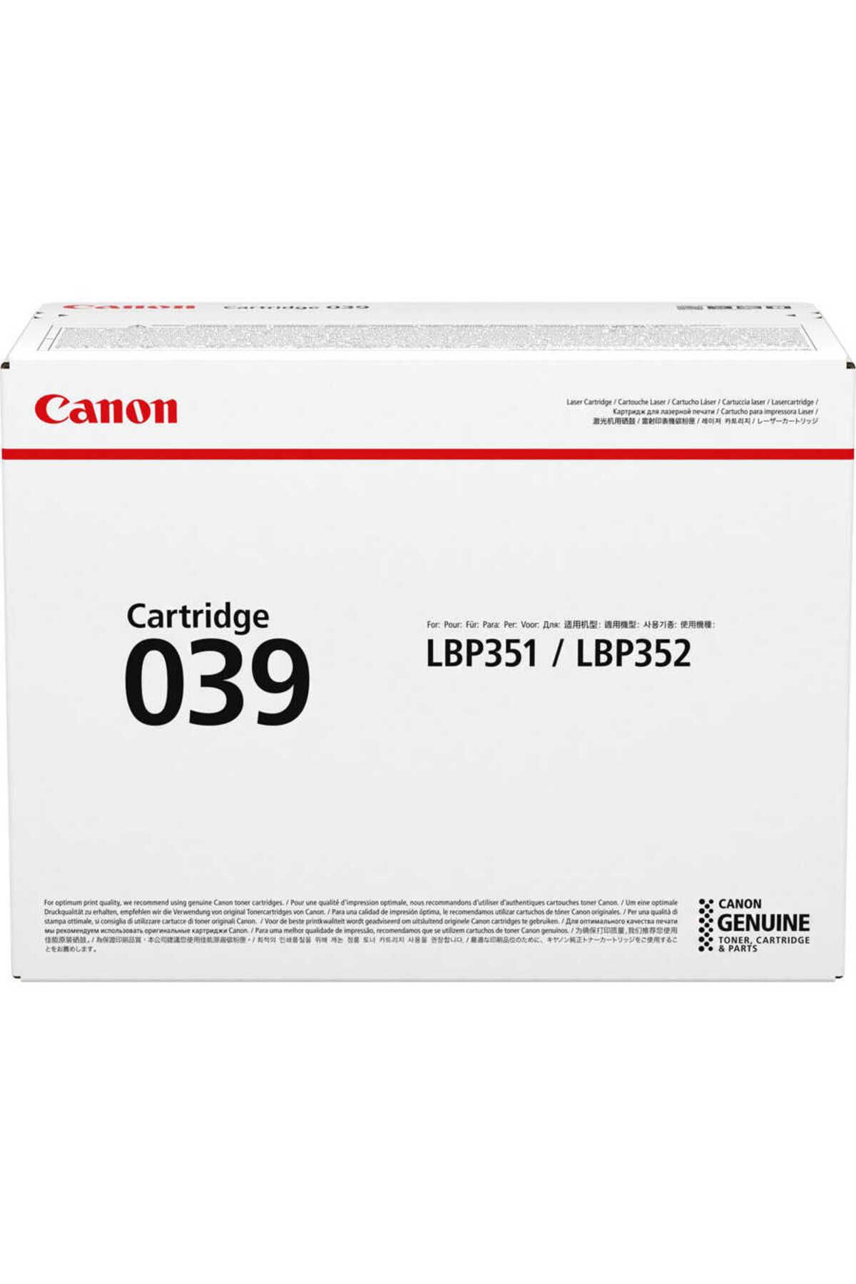 Canon - CRG039 - SİYAH TONER