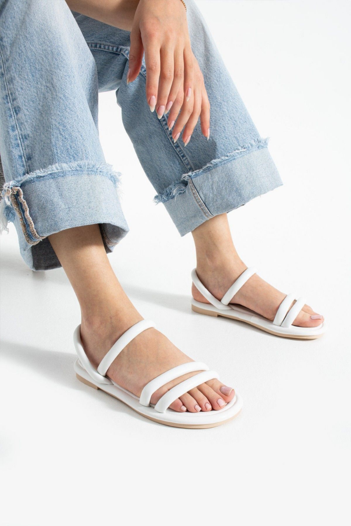 STOCON LUNA Soft Sandalet Kadın Rahat Günlük Yazlık Ayakkabı