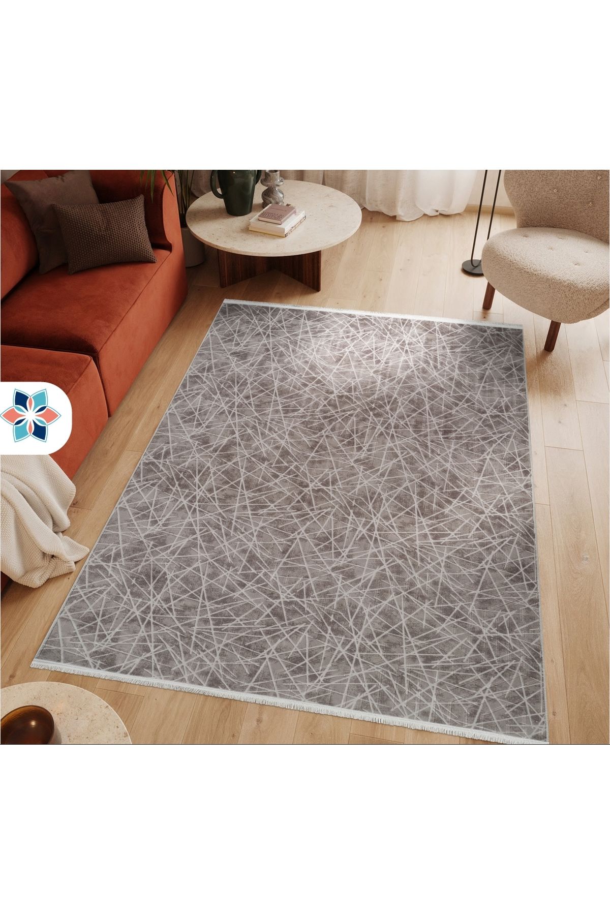 Yağmurser 4 m² kaymaz taban halı