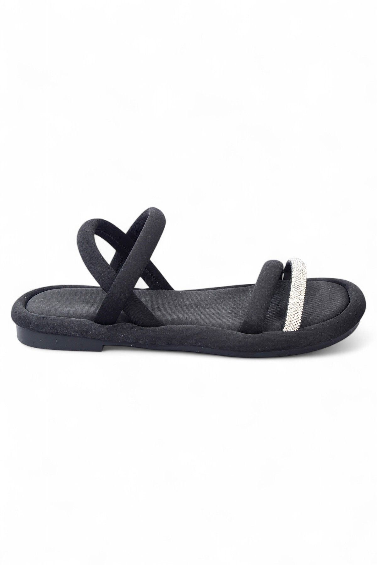 feelup SCUBA KUMAŞ Rahat Günlük Şık Esnek Kaymaz Comfort Sandalet