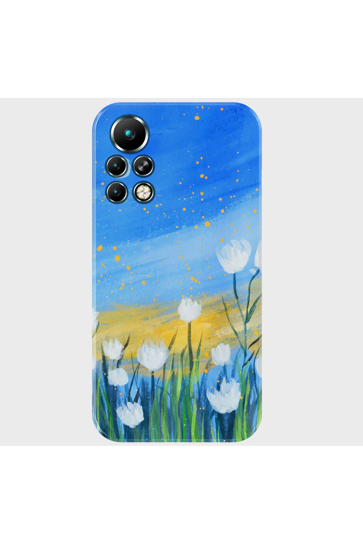 Activist INFINIX Note 11 Pro Kılıf Desenli Baskılı Kamera Korumalı Silikon - yağlıboya