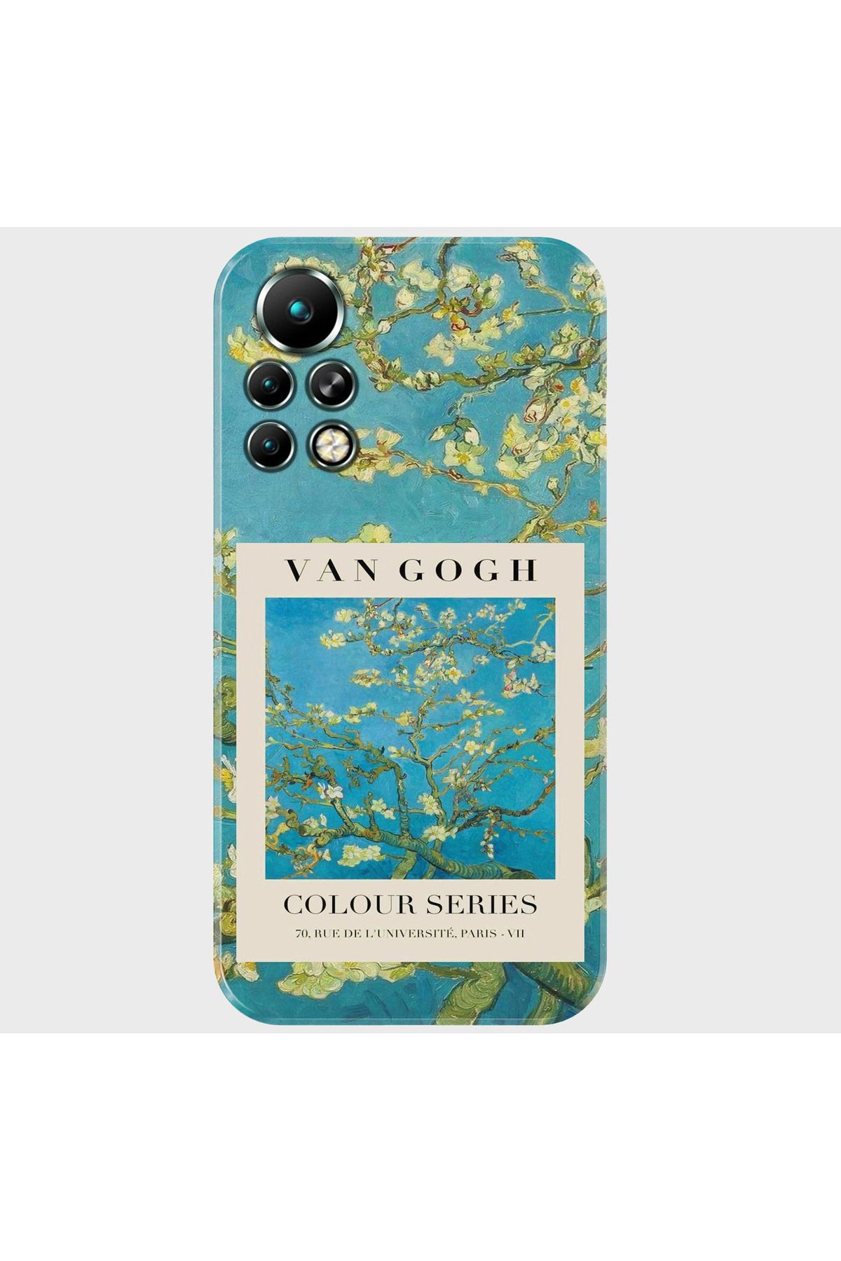 Activist INFINIX Note 11 Pro Kılıf Desenli Baskılı Kamera Korumalı Silikon - vangogkolaj