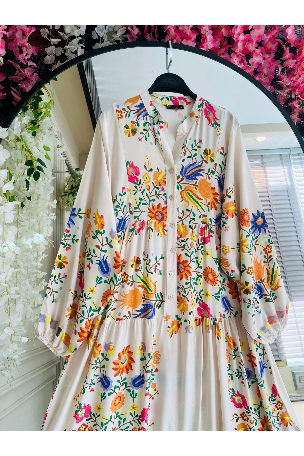Milenastyle YAREN VİSKON ELBİSE