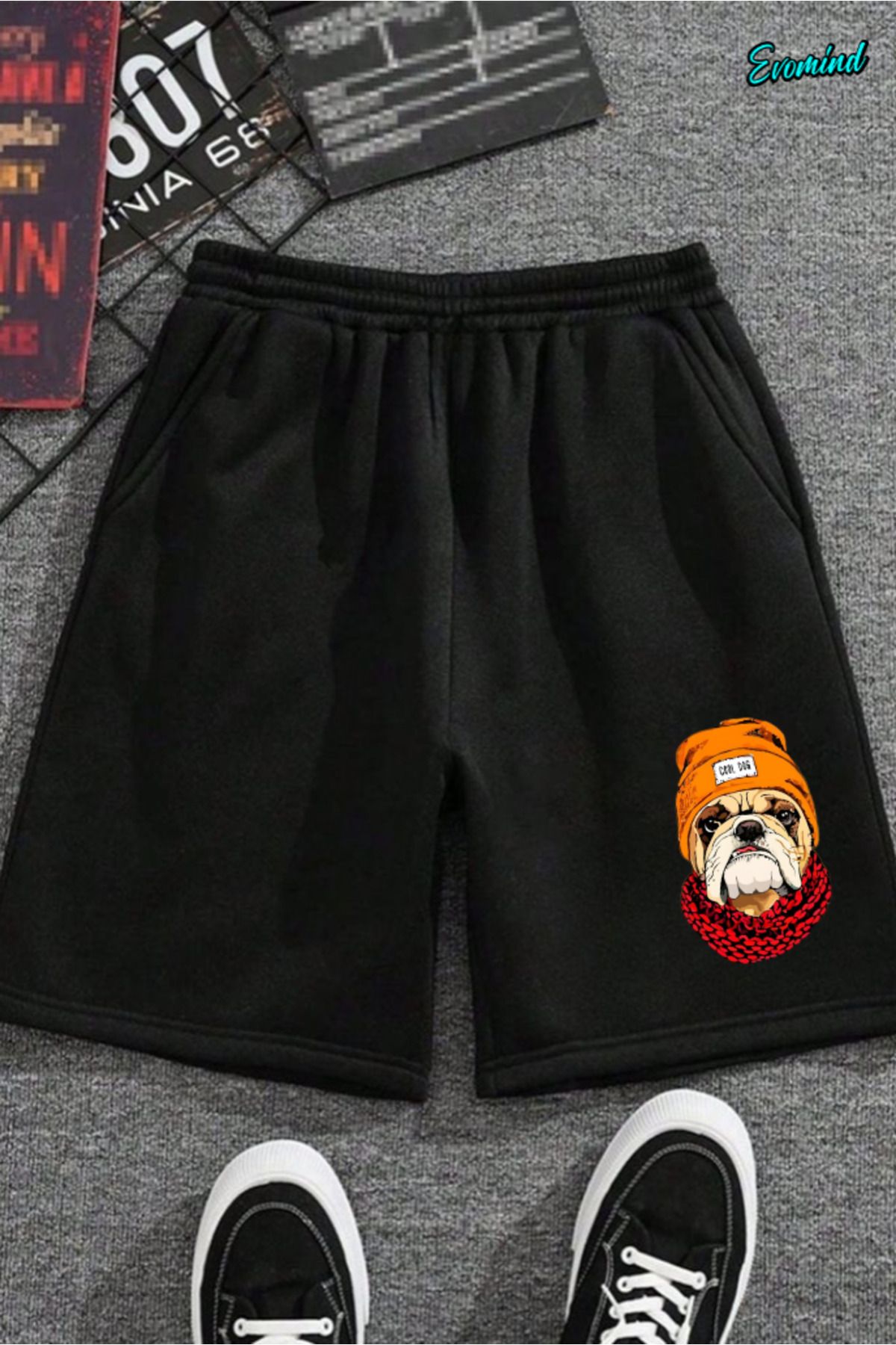 Evomind Baskılı Unisex Şort