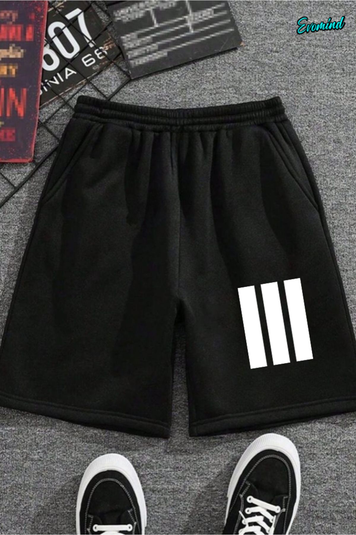Evomind Baskılı Unisex Şort