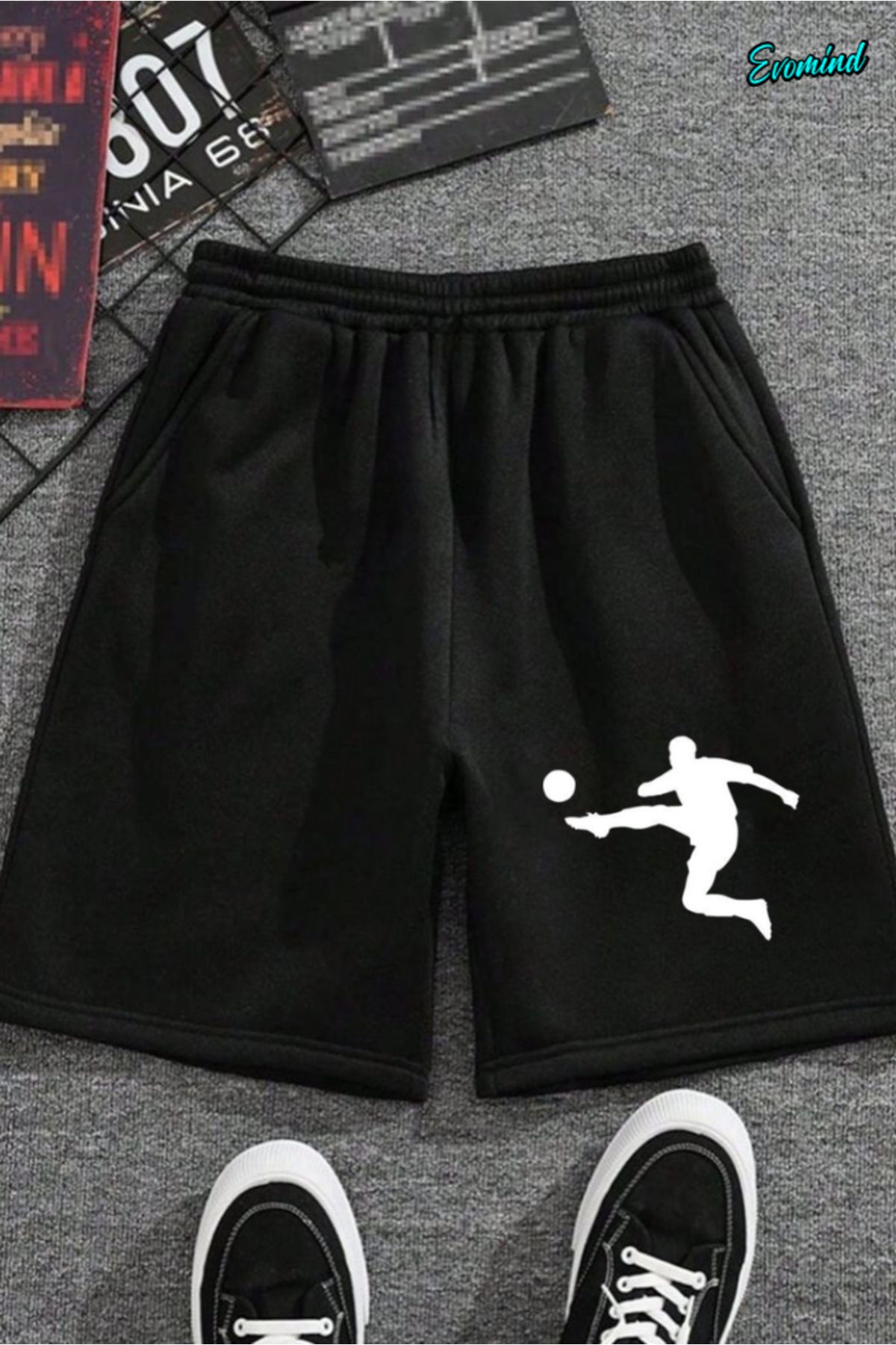 Evomind Baskılı Unisex Şort
