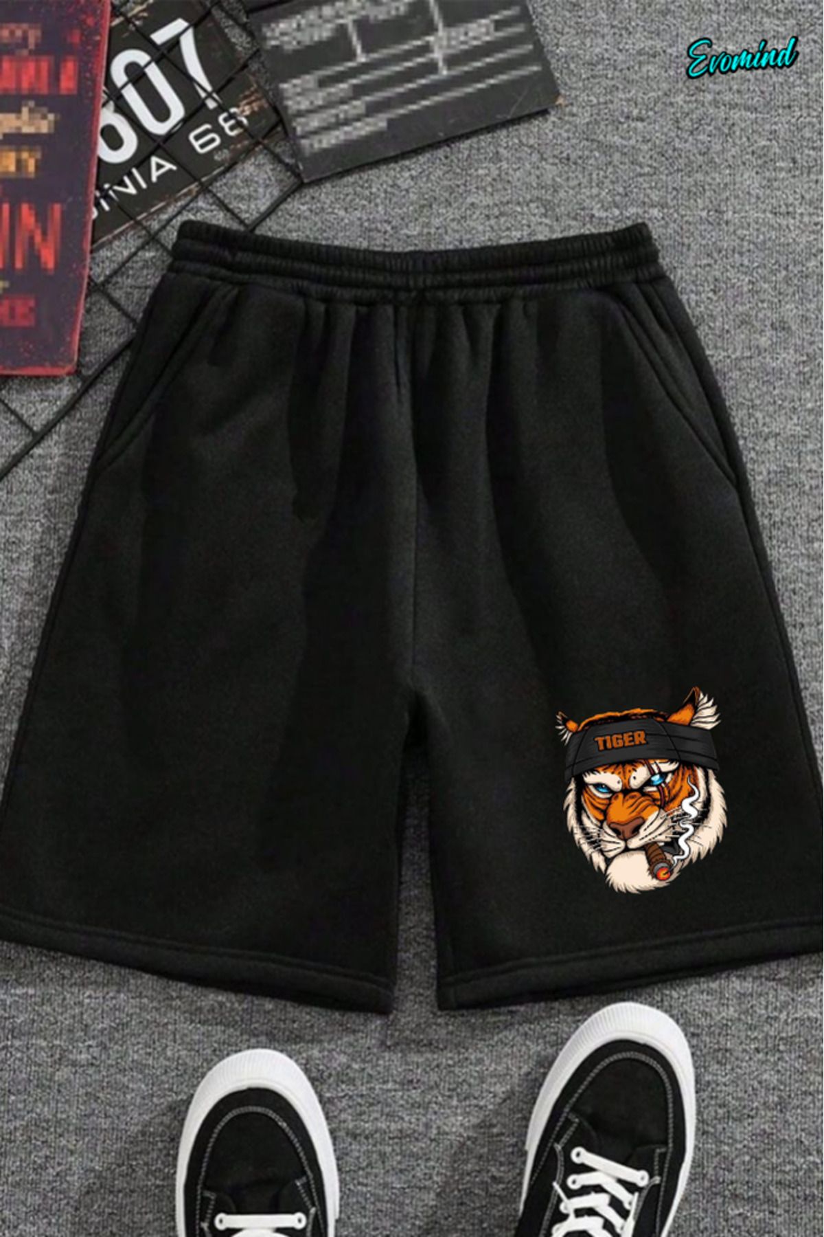 Evomind Baskılı Unisex Şort