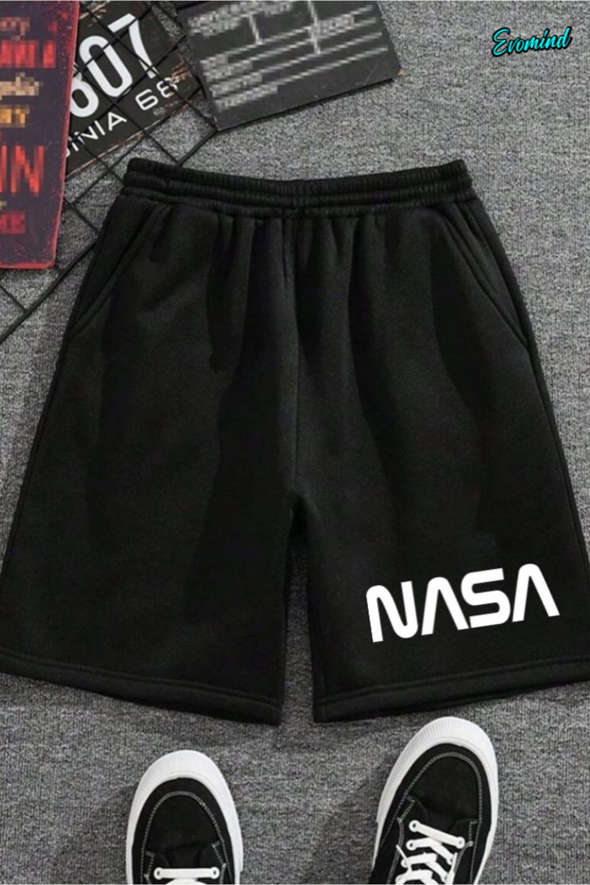 Evomind Baskılı Unisex Şort