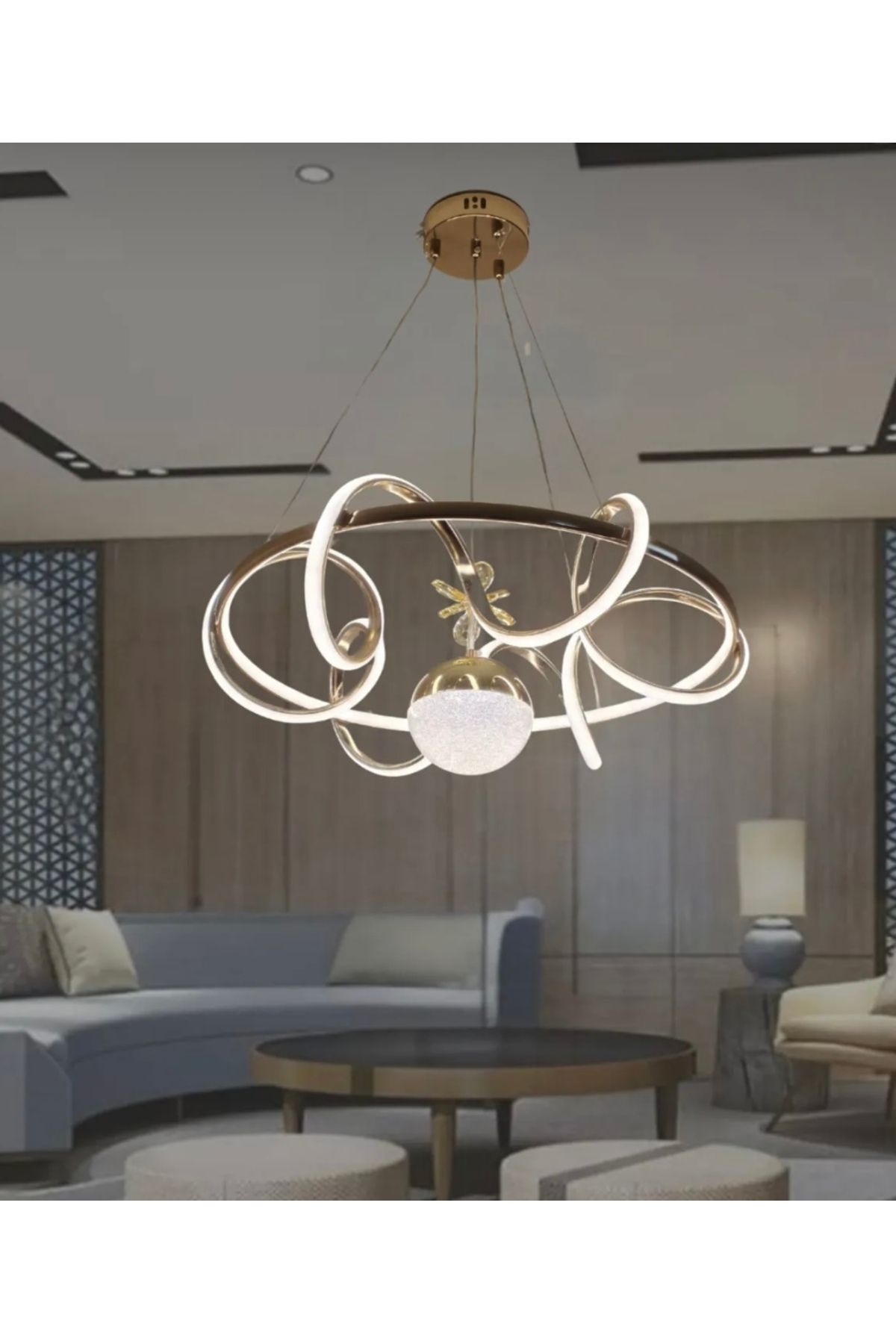 Home Led avize kuzey tok top 3 renk