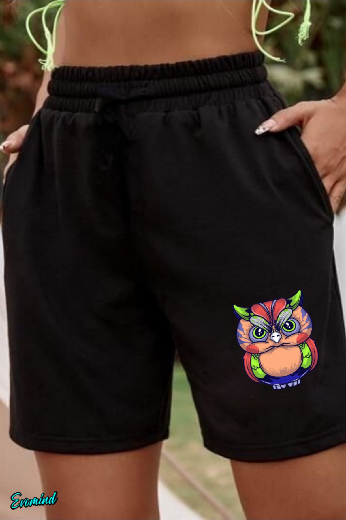 Evomind Baskılı Unisex Şort