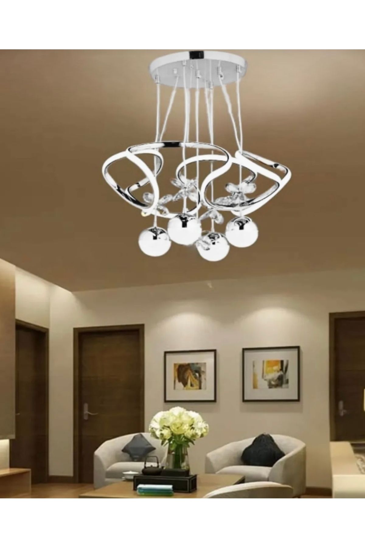 Home Led avize 4’lü halozen 4 top