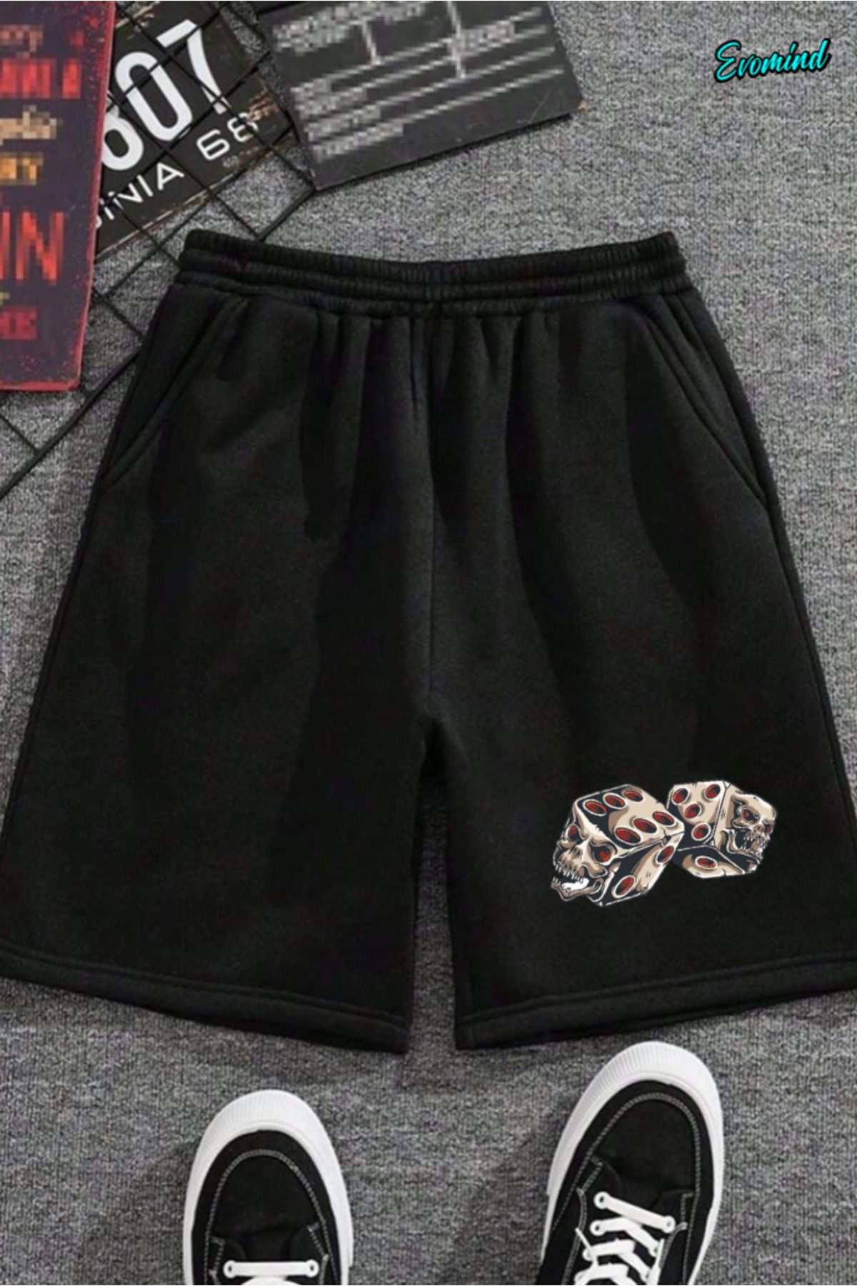 Evomind Baskılı Unisex Şort