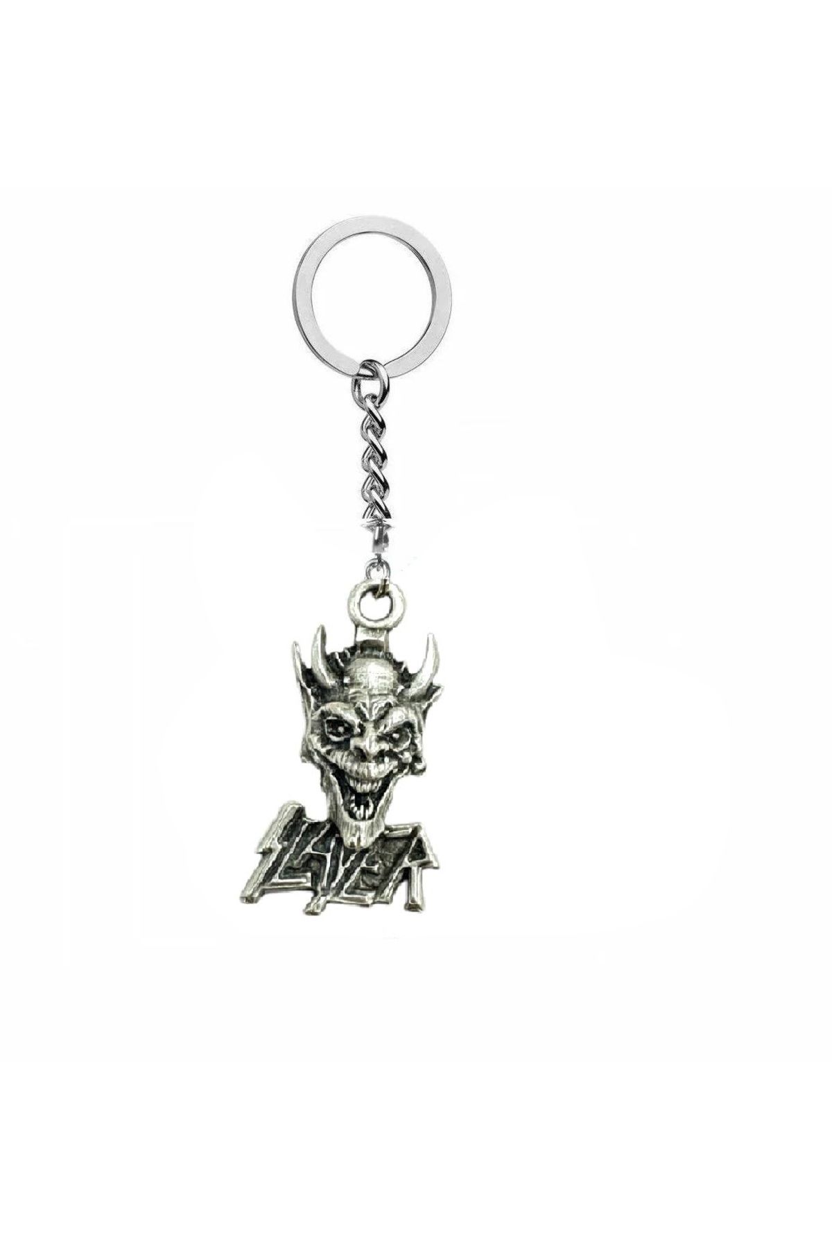 Herşey Nota Slayer Rock Metal Tarz Anahtarlık – Gotik Unisex Anahtarlık Modeli – Dayanıklı Metal Malzeme