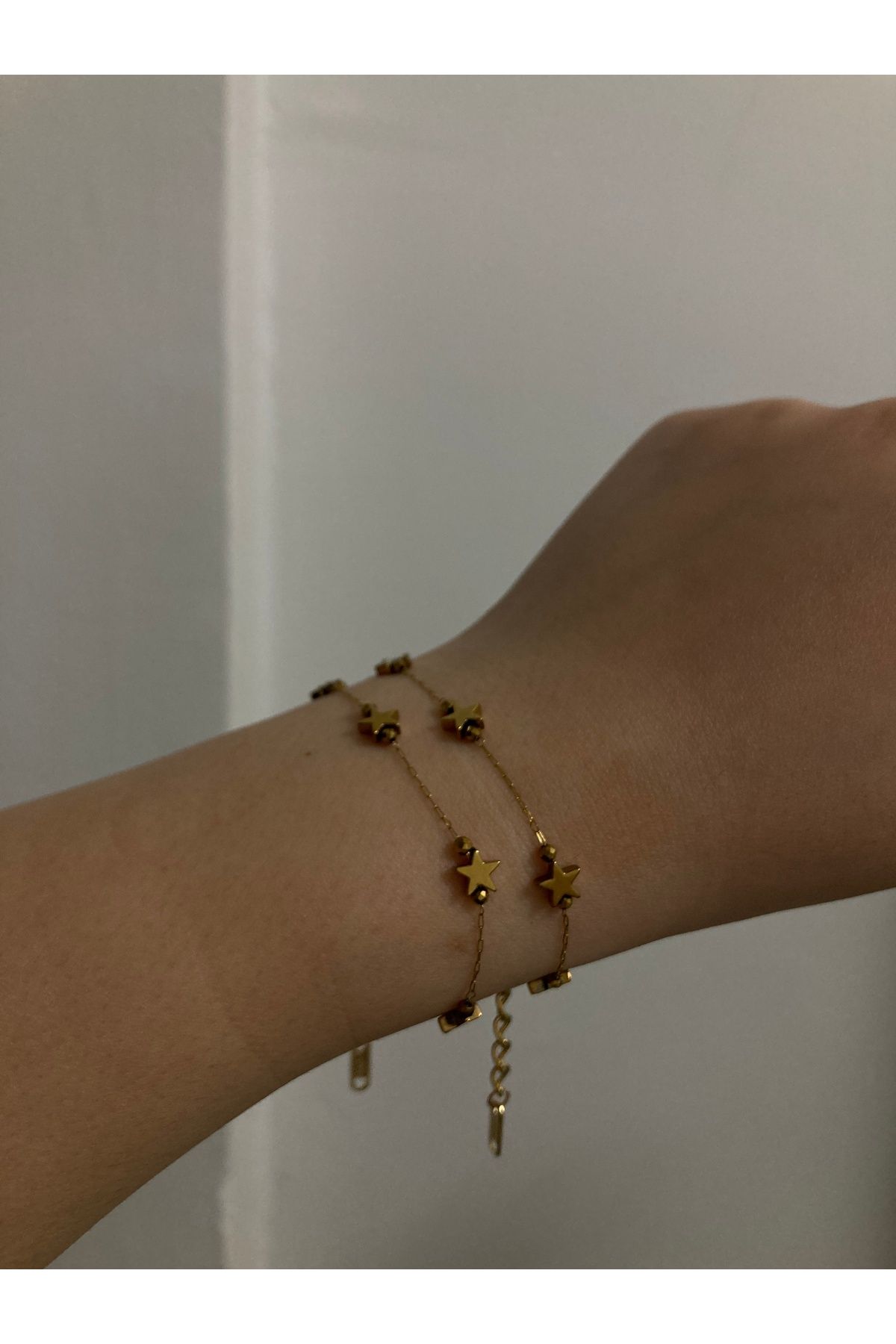 ırmco Mini Yıldız Gold Çelik Bileklik