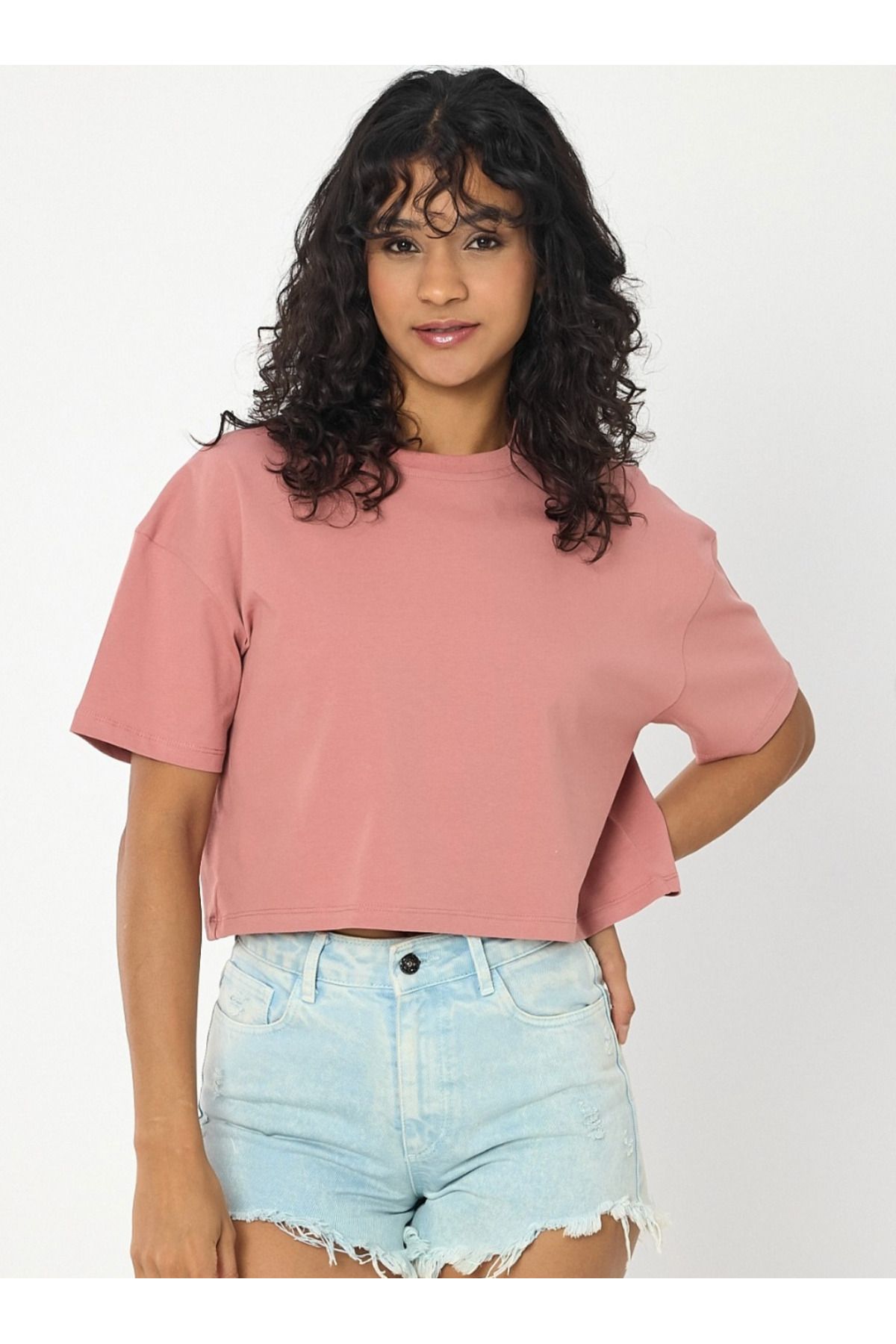 Qool Collection Yeni Sezon Oversize Crop