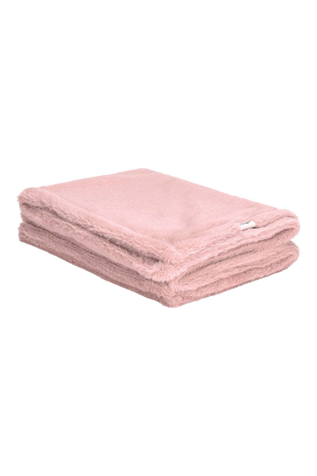 Pet Comfort Lodix Mira Toz Pembe Köpek Battaniyesi M 70x100cm DRSTR