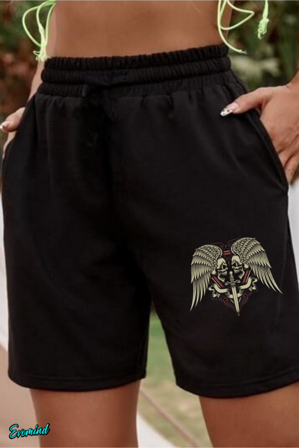 Evomind Baskılı Unisex Şort