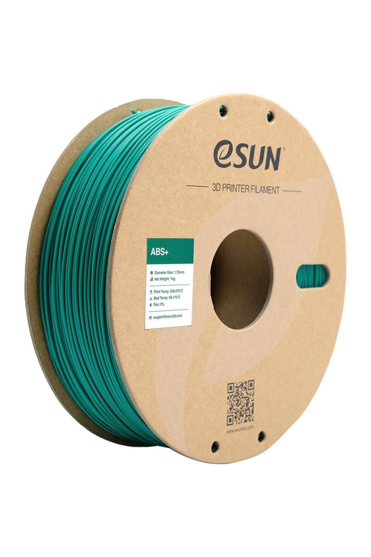 eSun Urhanshop Esun Abs+ Filament Yeşil 1,75mm 1Kg