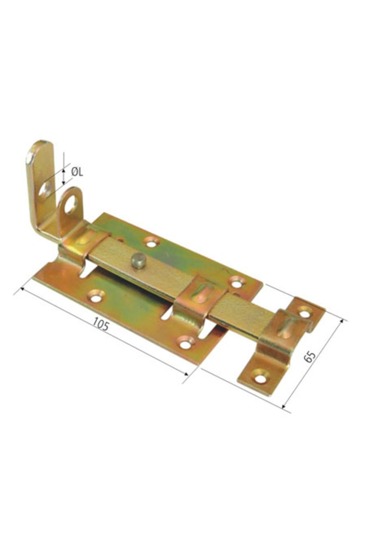 P&P Zavor Aplicat Cu Inel Lacat 65/105mm - One Size