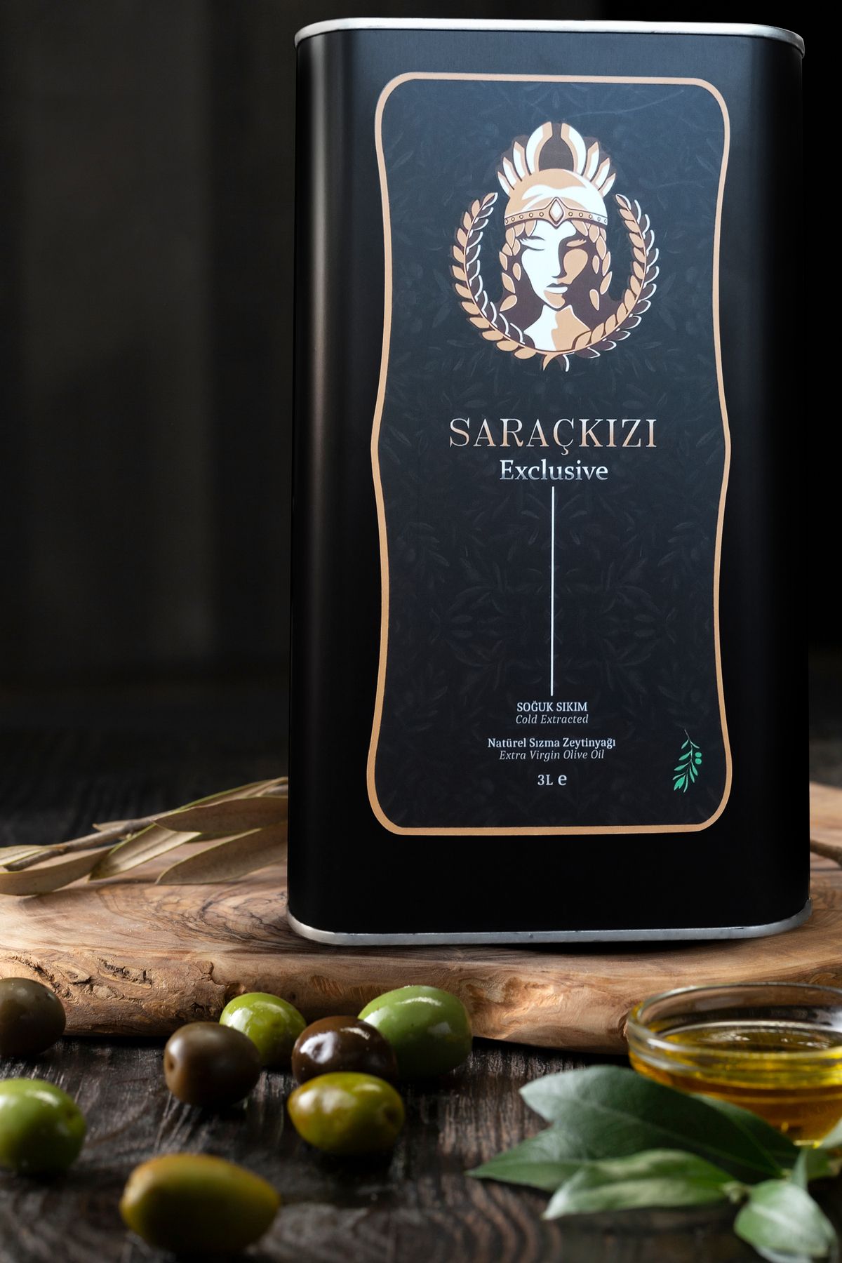 Saraçkızı Saraçkızı | Organik | Olgun Hasat | Soğuk Sıkım | Natürel Sızma Zeytinyağı | 3 Litre