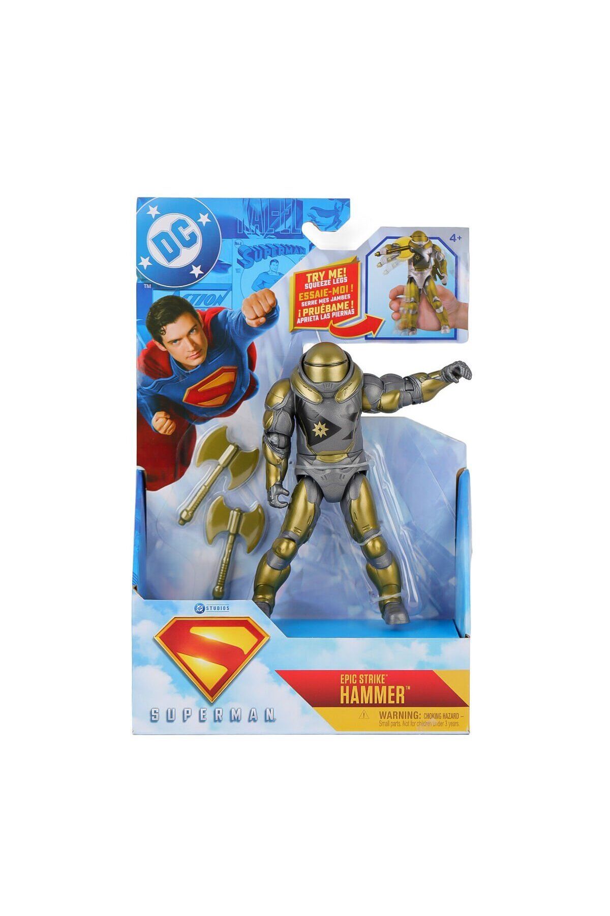 Spin Masters SPM-6073190 Superman Epic Strike Figür