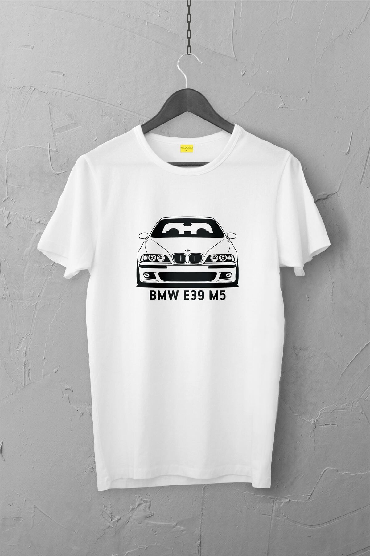 Pisa Art Bmw E39 Tasarımlı Tshirt , Unisex Premium, Çatlama Solma Yapmaz / Otomobil