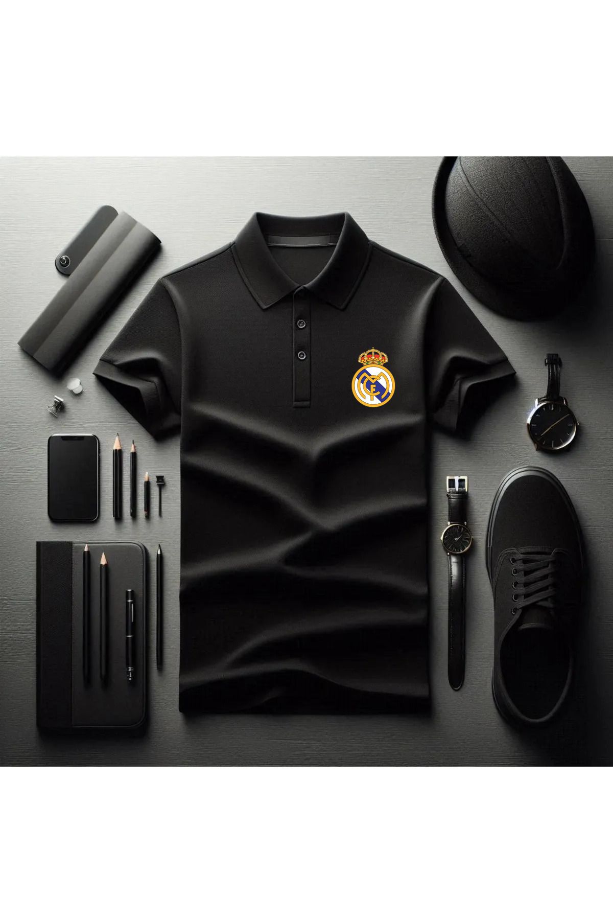 Pisa Art KRALLARIN TAKIMI ÖZEL TASARIM POLO YAKA T-SHIRT