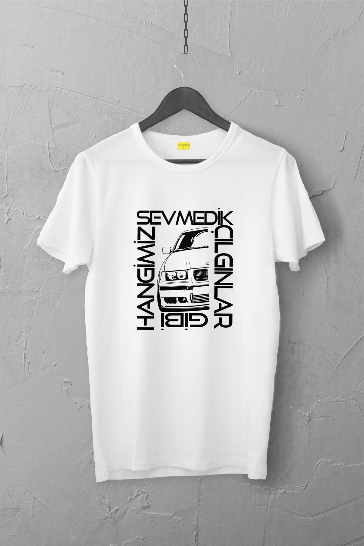 Pisa Art Bmw E36 Tasarımlı Tshirt , Unisex Premium, Çatlama Solma Yapmaz / Otomobil