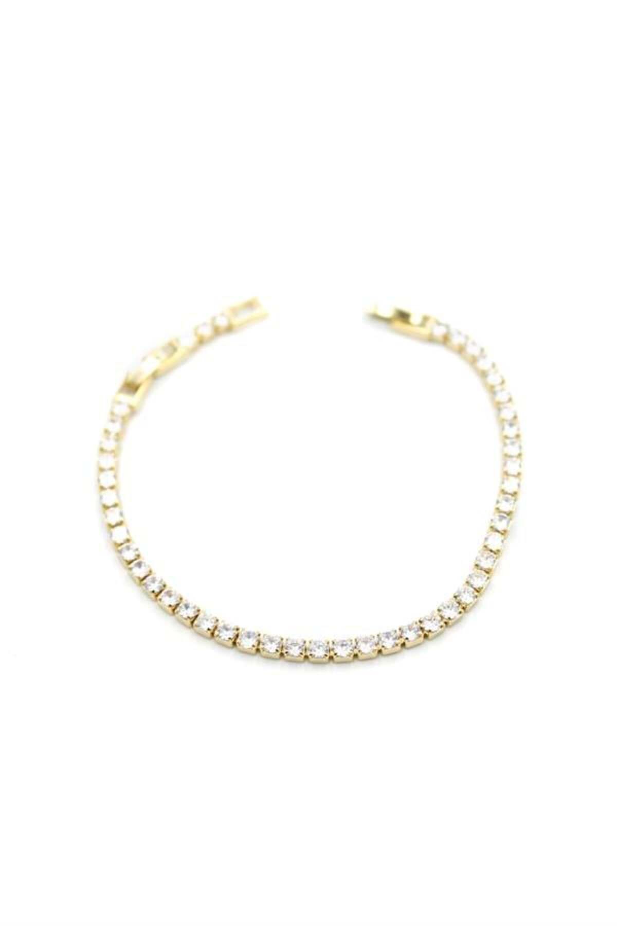 Pink Stil Xuping Vip Bileklik - 14K Altın