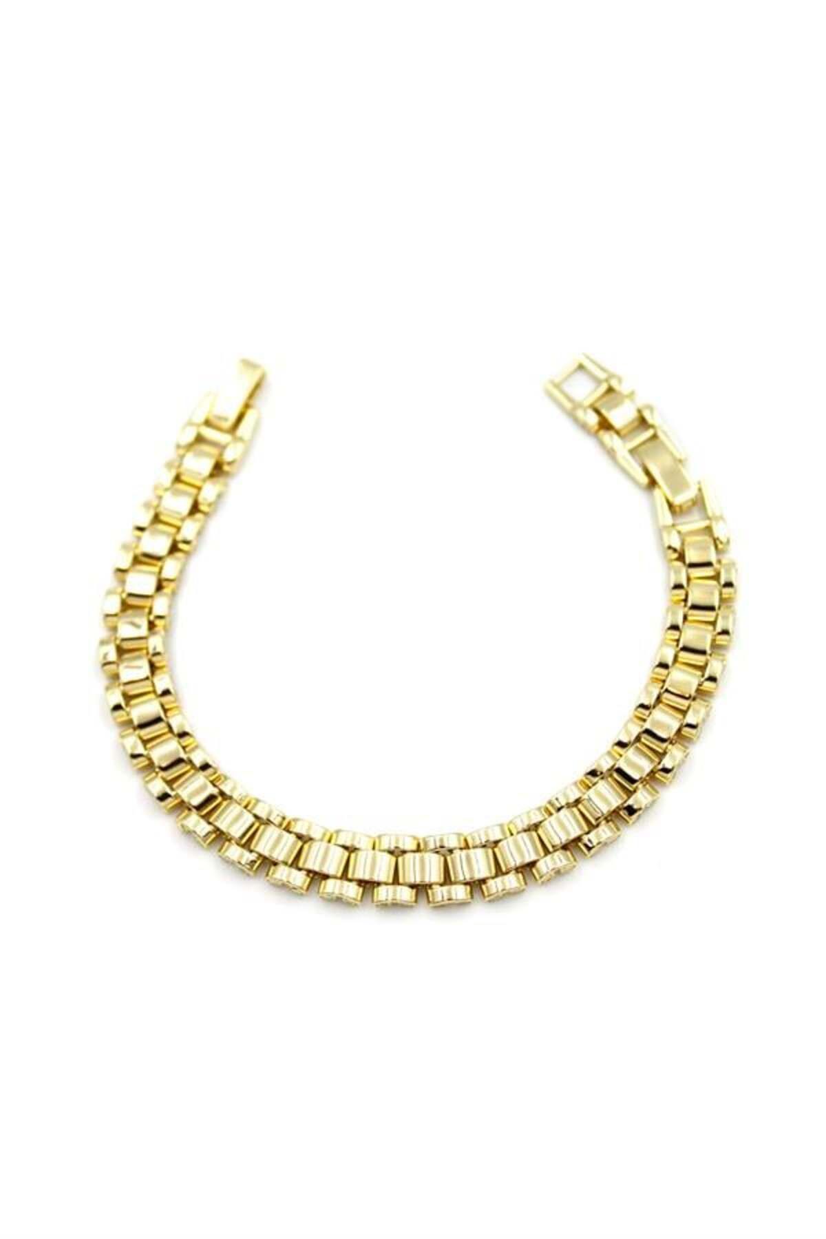 Pink Stil Xuping Vip Bileklik - 14K Altın