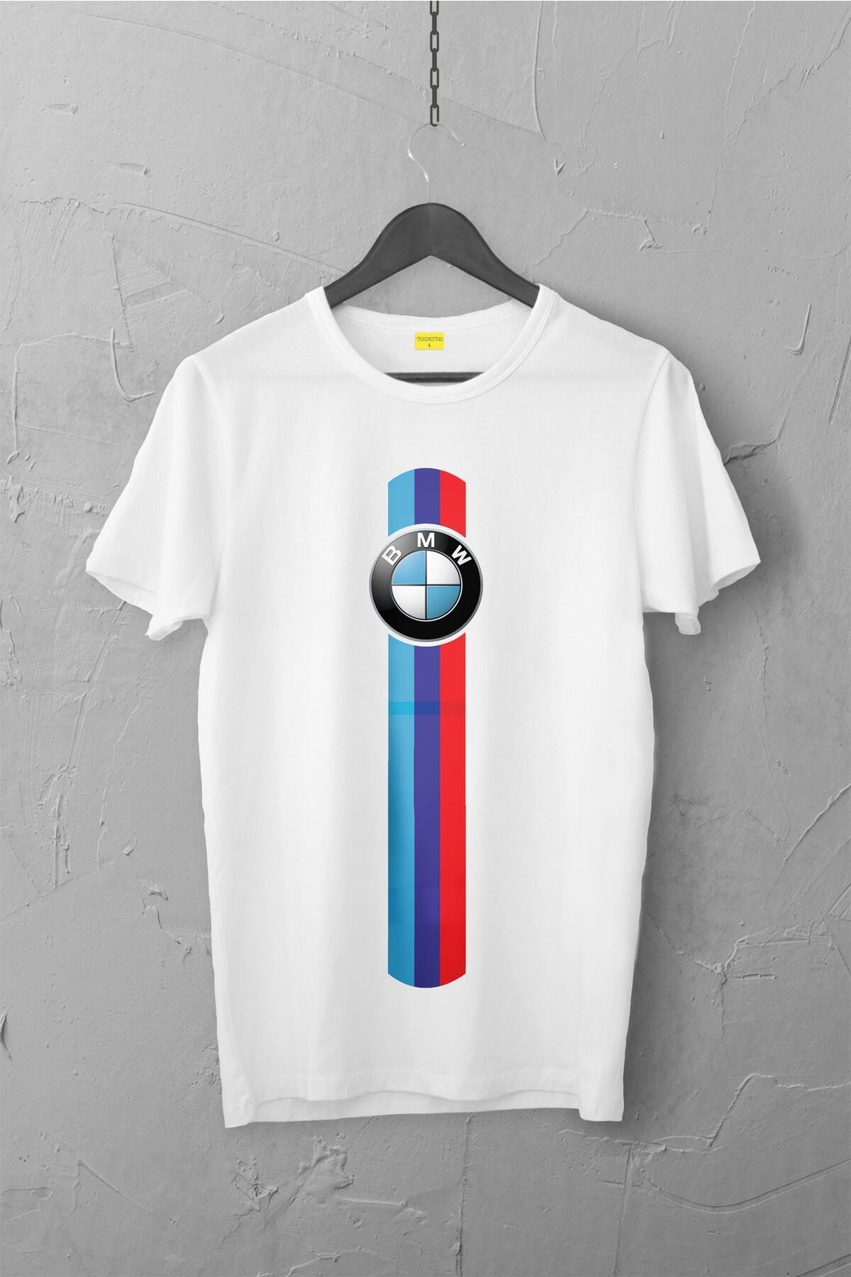 Pisa Art Bmw M Tasarımlı Tshirt , Unisex Premium, Çatlama Solma Yapmaz / Otomobil