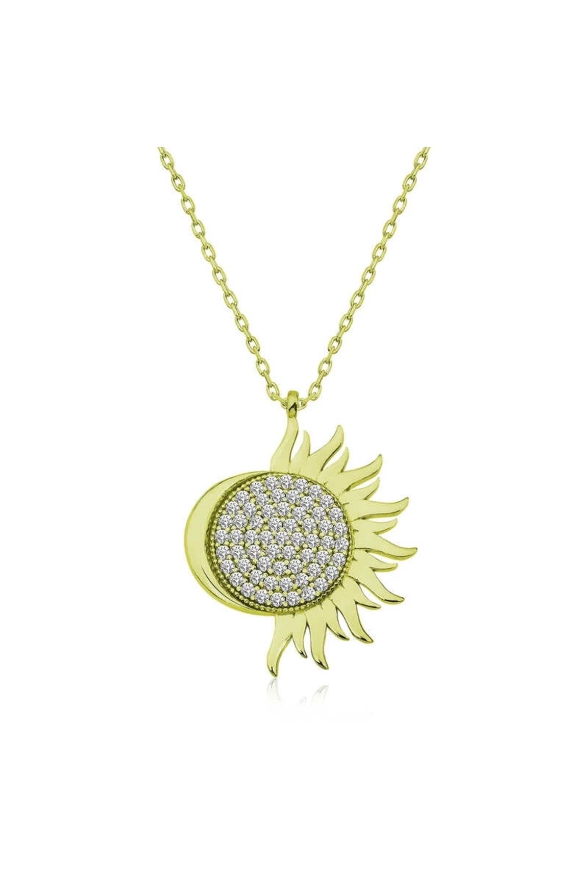 luz&pos gümüş Gold Mihrimah Sultan Kolye