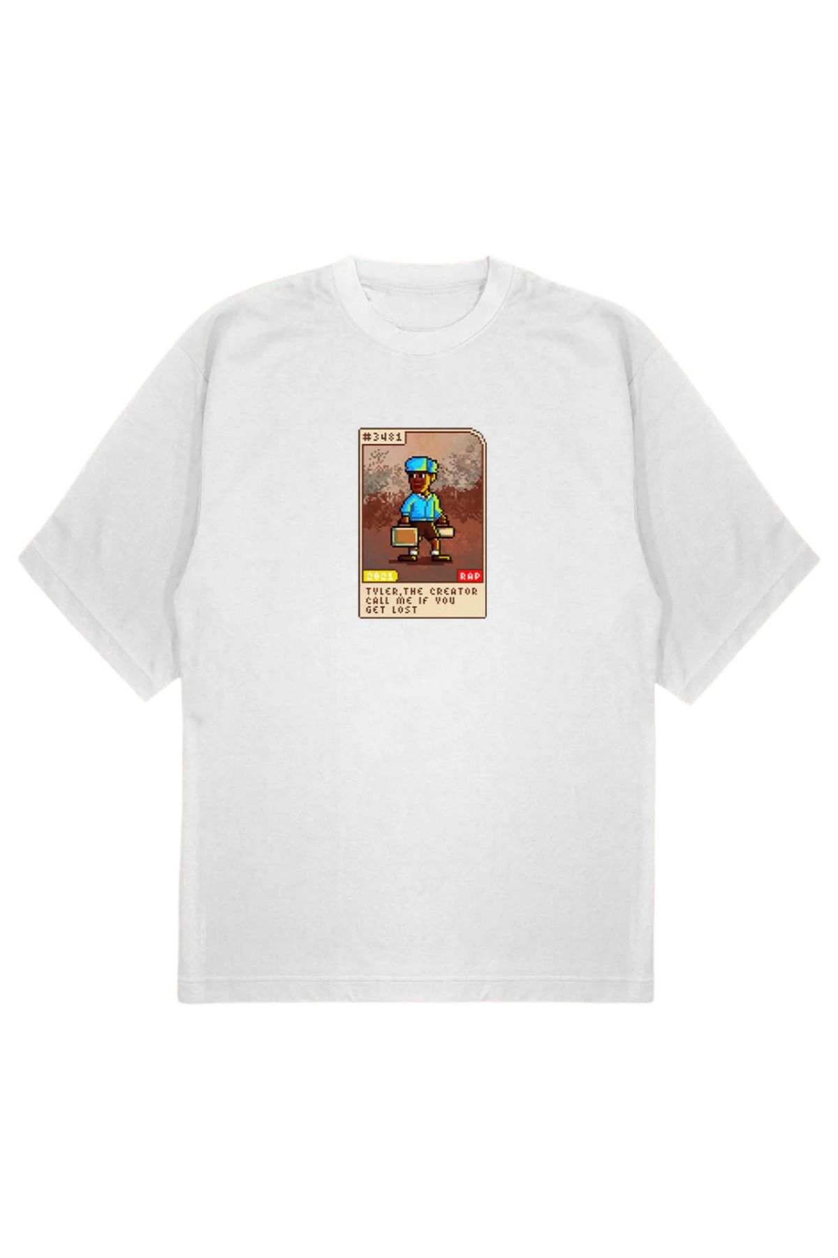 SVART WEAR TTC PIXEL T-Shirt Baskılı Oversize Unisex Tişört