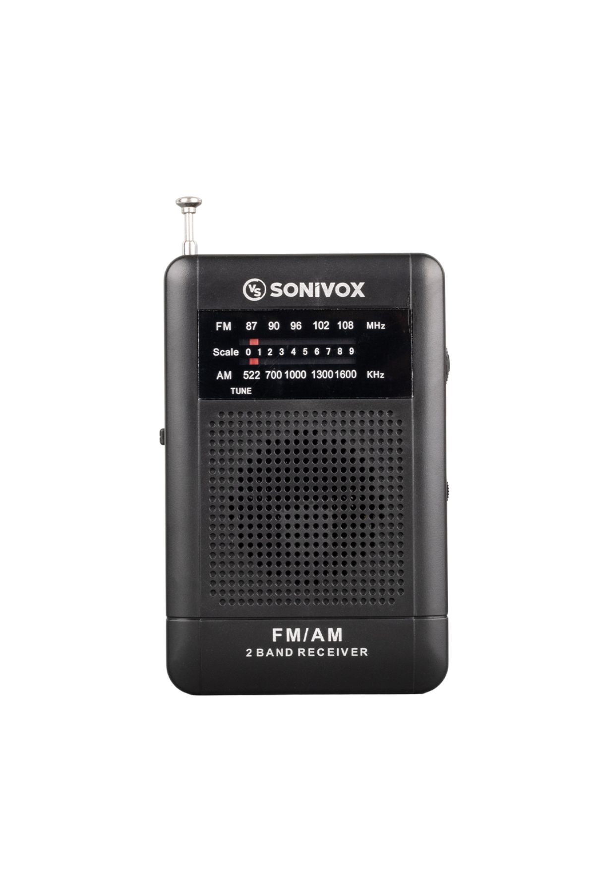 Vemora SİYAH RENK CEP TİPİ  Uyumlu ANALOG FM RADYO VS-R115 (5166)