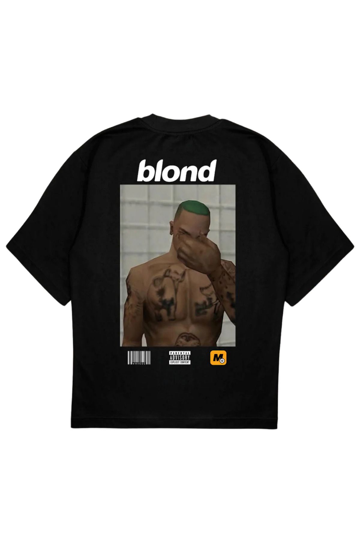 SVART WEAR BLOND CJ T-Shirt Baskılı Oversize Unisex Tişört