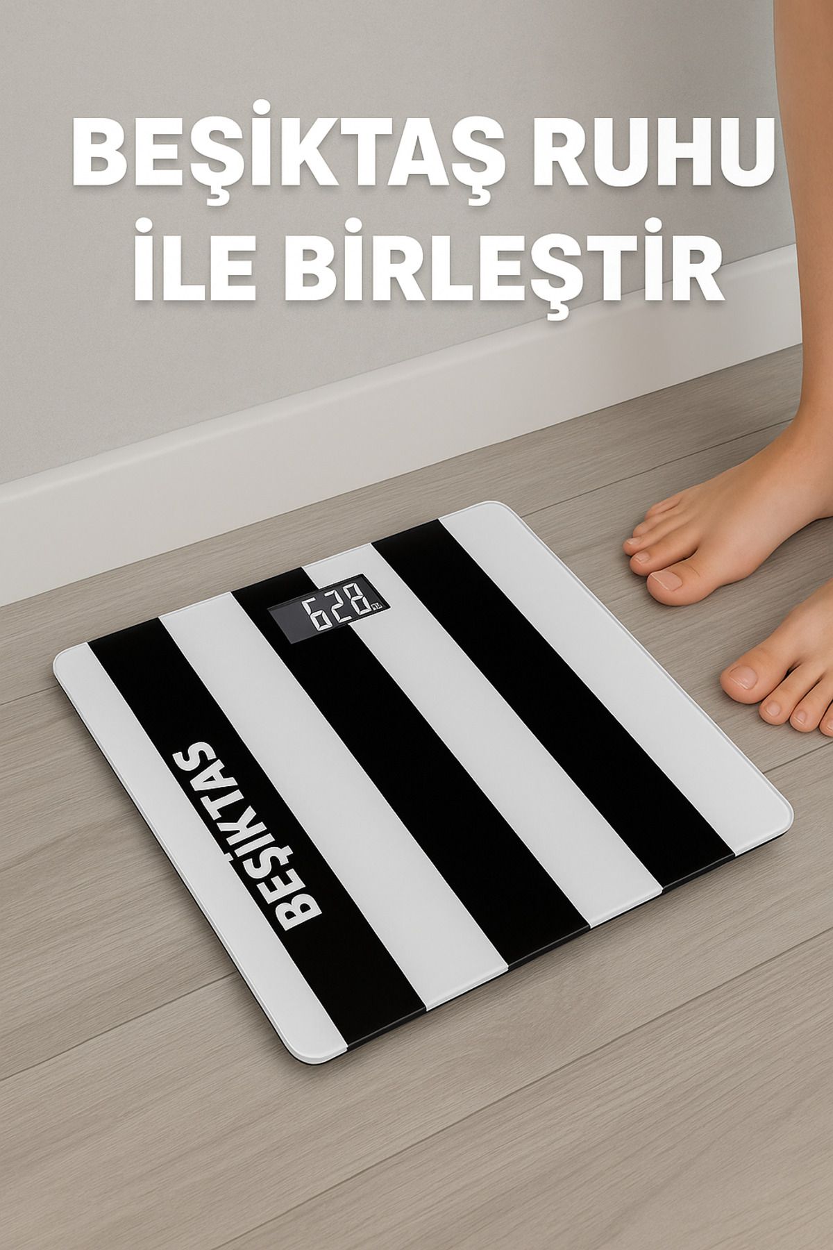 Beşiktaş KARA KARTAL Lisanslı Baskül