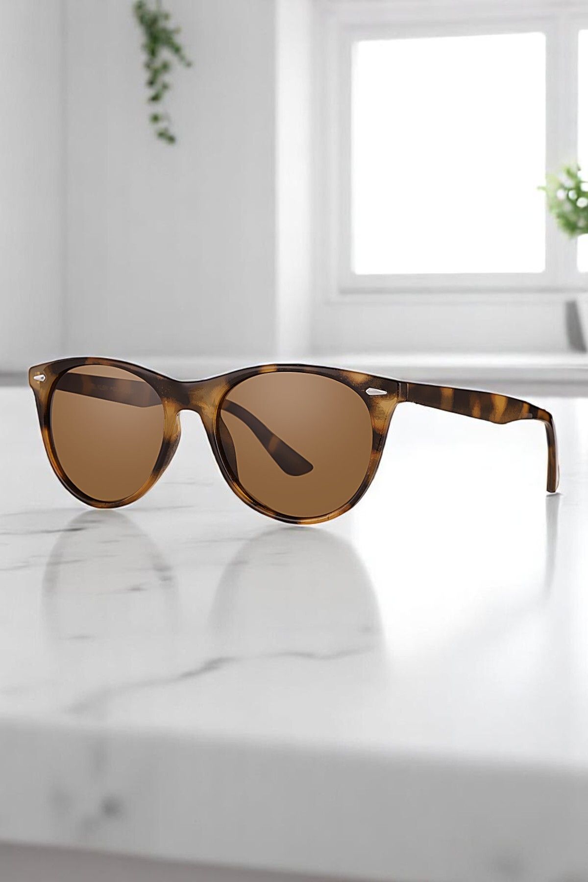 Daniel Klein Orijinal %100 Polarize Uv400 Korumalı Leopar Renk Wayfarer Erkek Güneş Gözlüğü Dkg6272c3