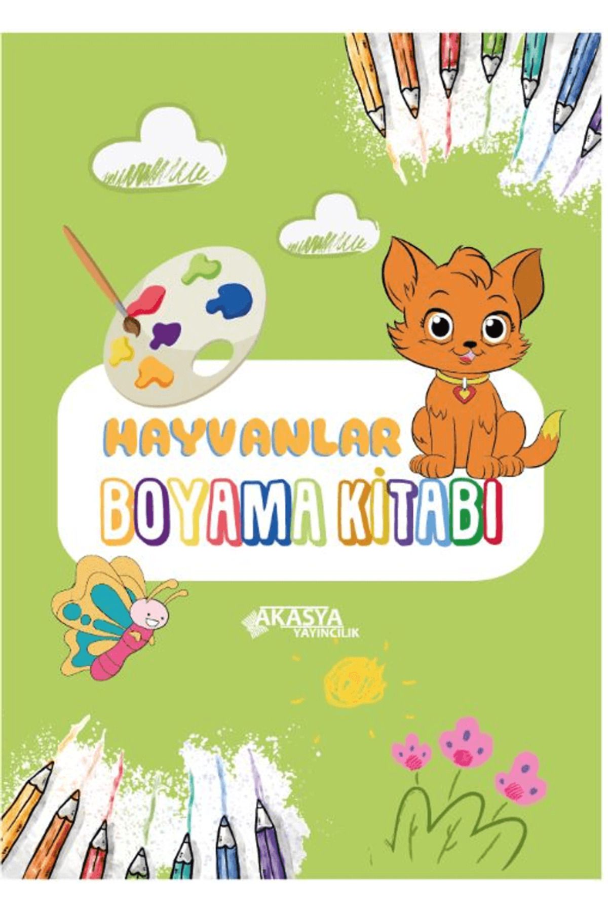 Akasya Yayıncılık Hayvanlar Boyama Kitabı / İclal Közen / Akasya Yayıncılık / 9786052364444