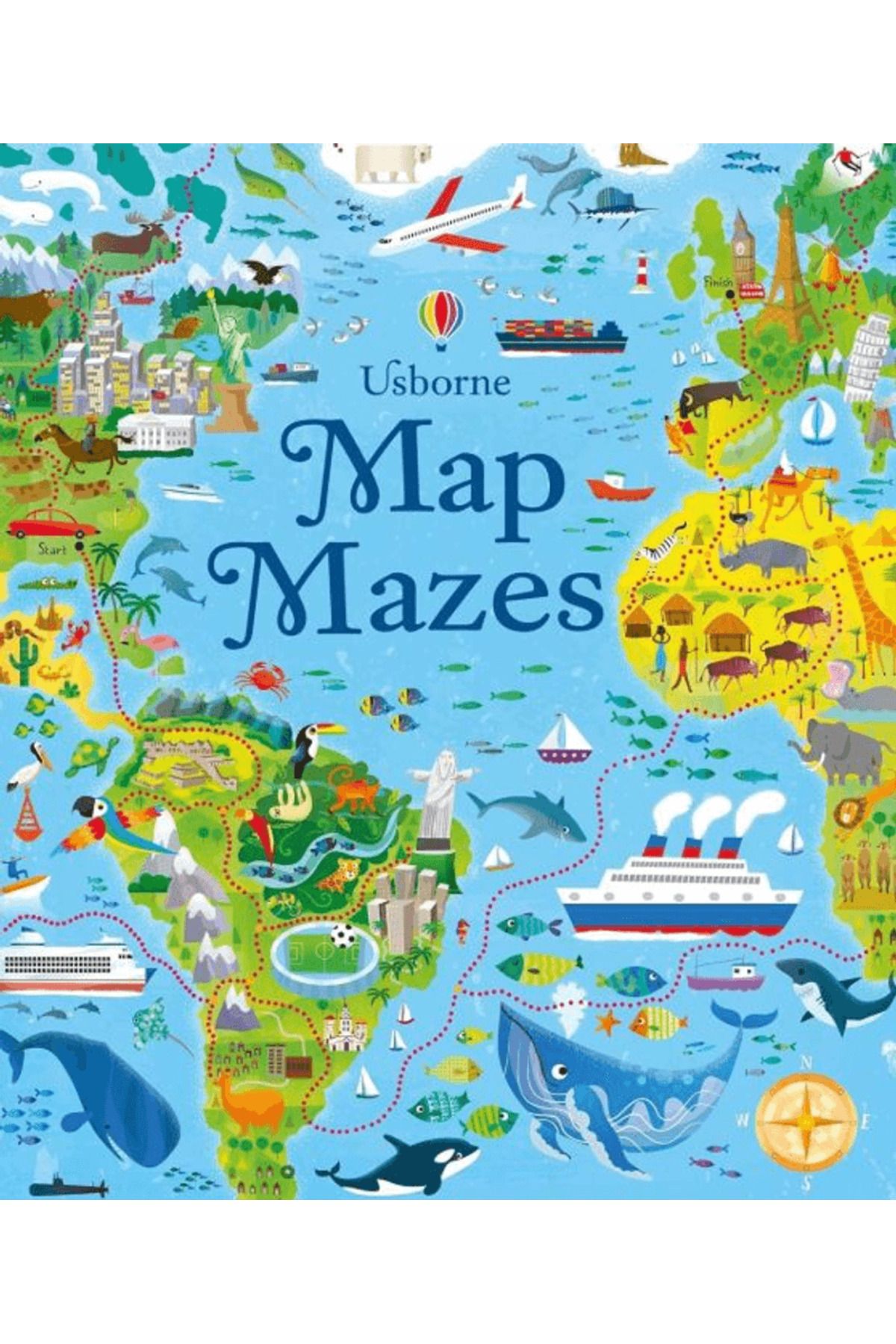 Usborne Map Mazes / Sam Smith / Usborne / 9781474921466